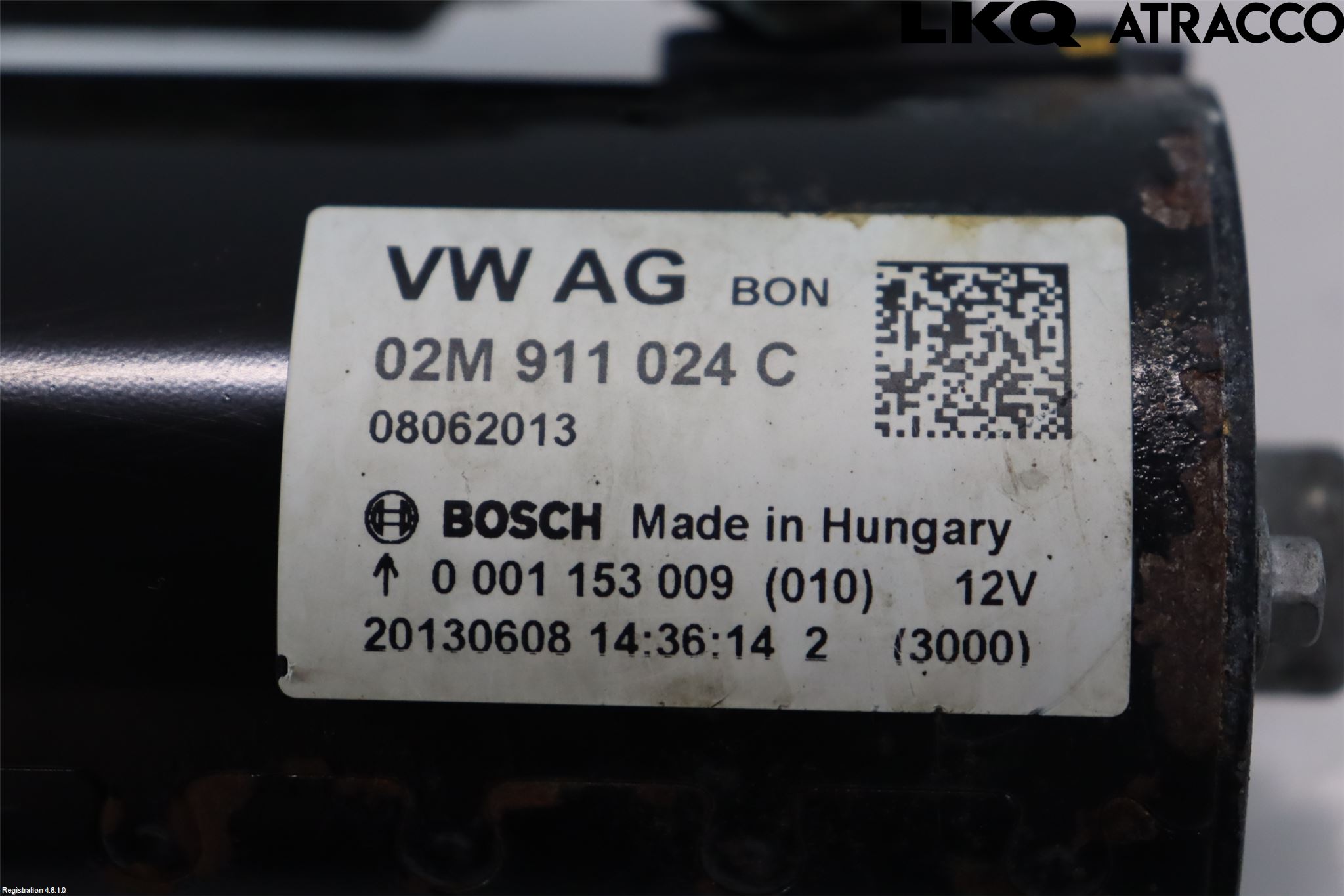 Volkswagen VW PASSAT 11-14 Startmotor Diesel