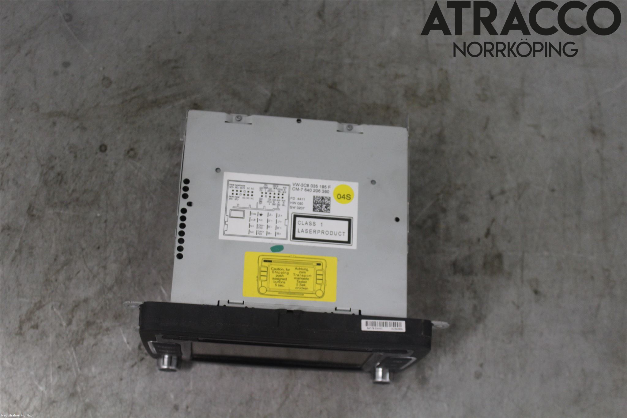 Volkswagen VW PASSAT 11-14 Cd Radio - Multimediapanel