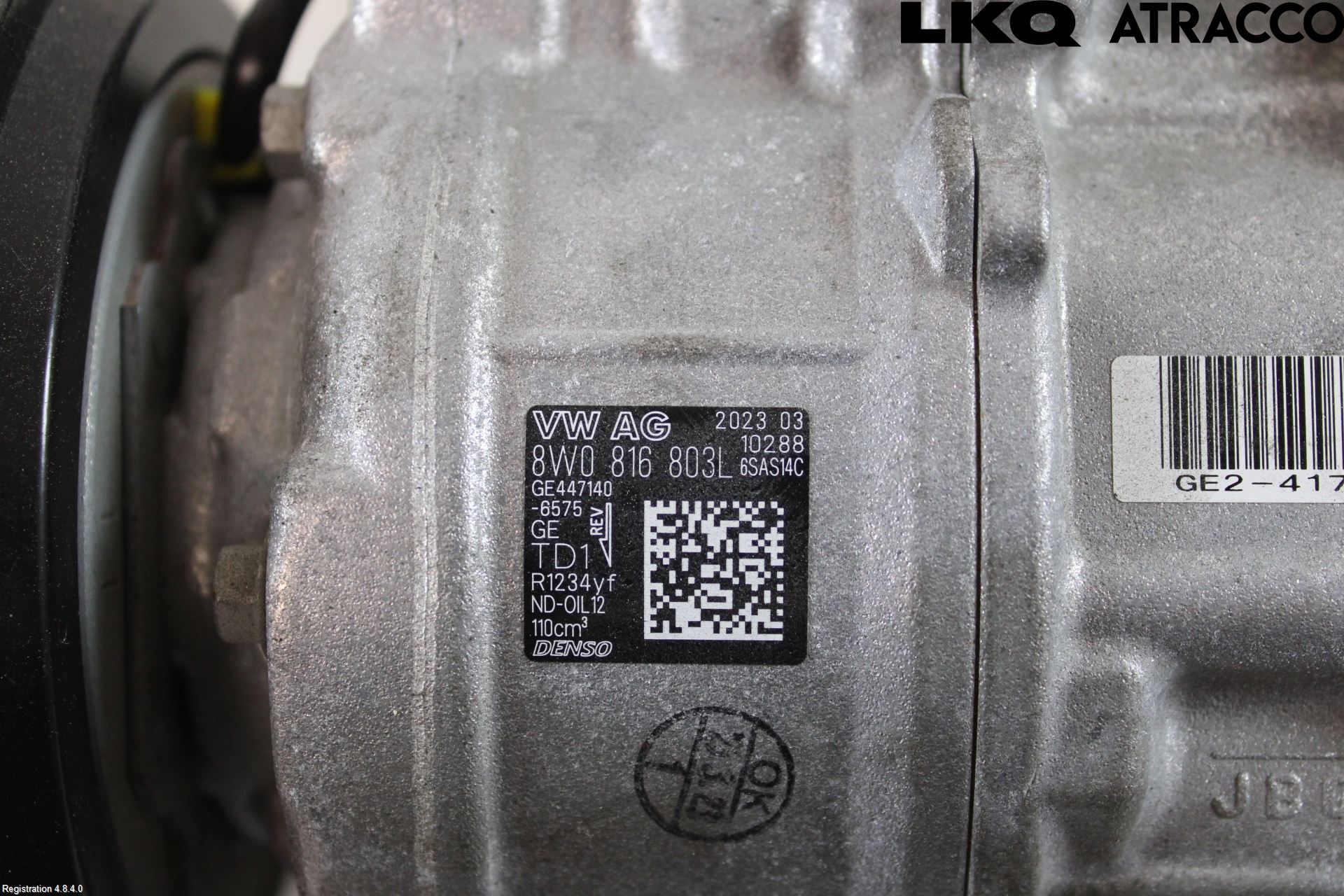 Audi A4/S4 B9 20- Ac Kompressor