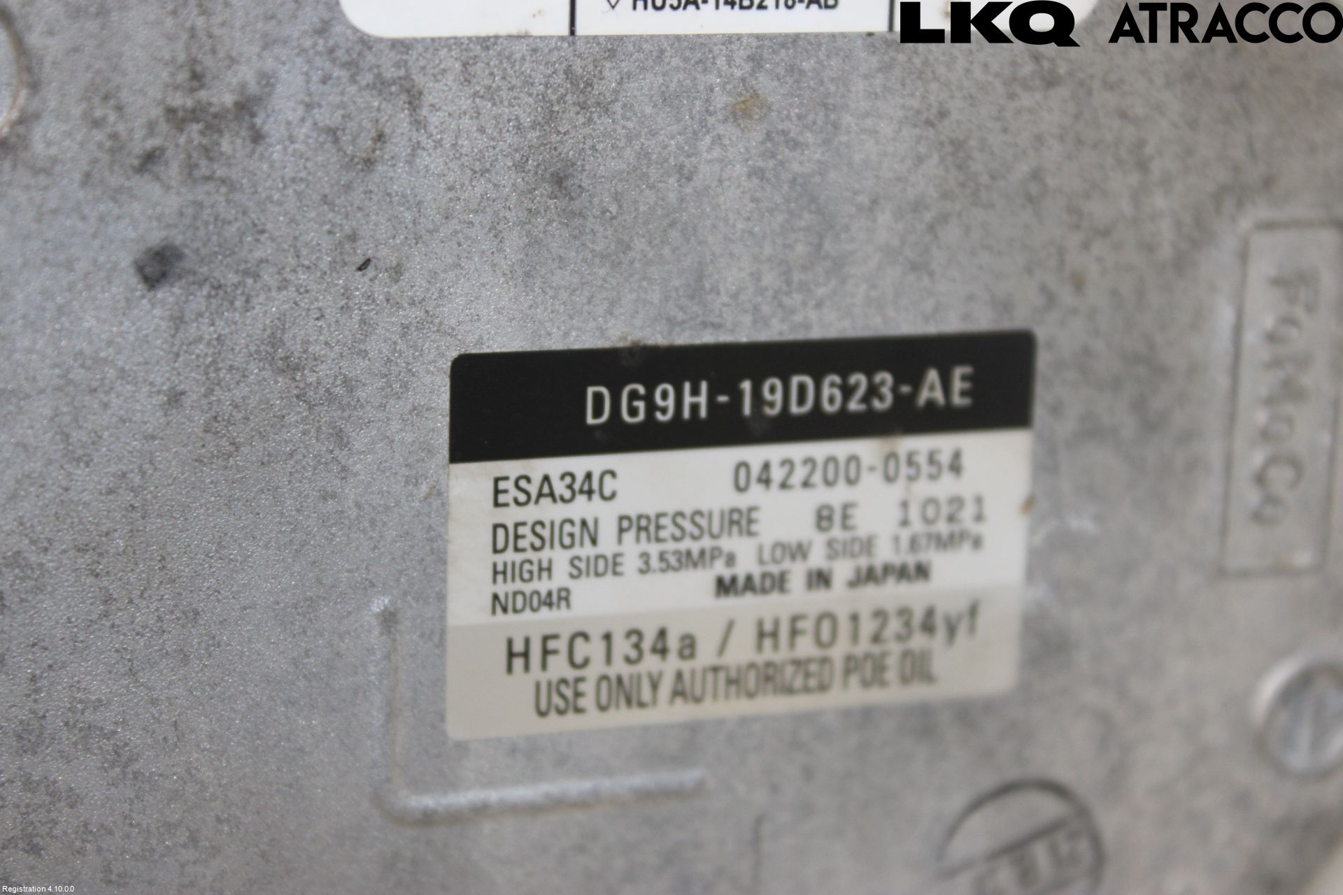 Ford MONDEO 15-22 Ac Kompressor