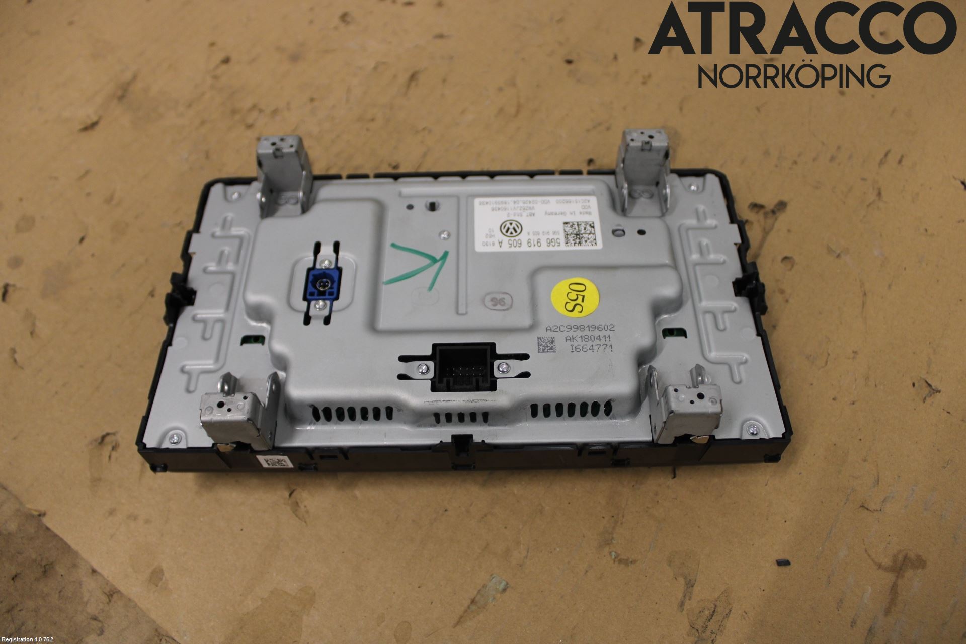 Volkswagen VW PASSAT 15-19 Multifunktionsdisplay
