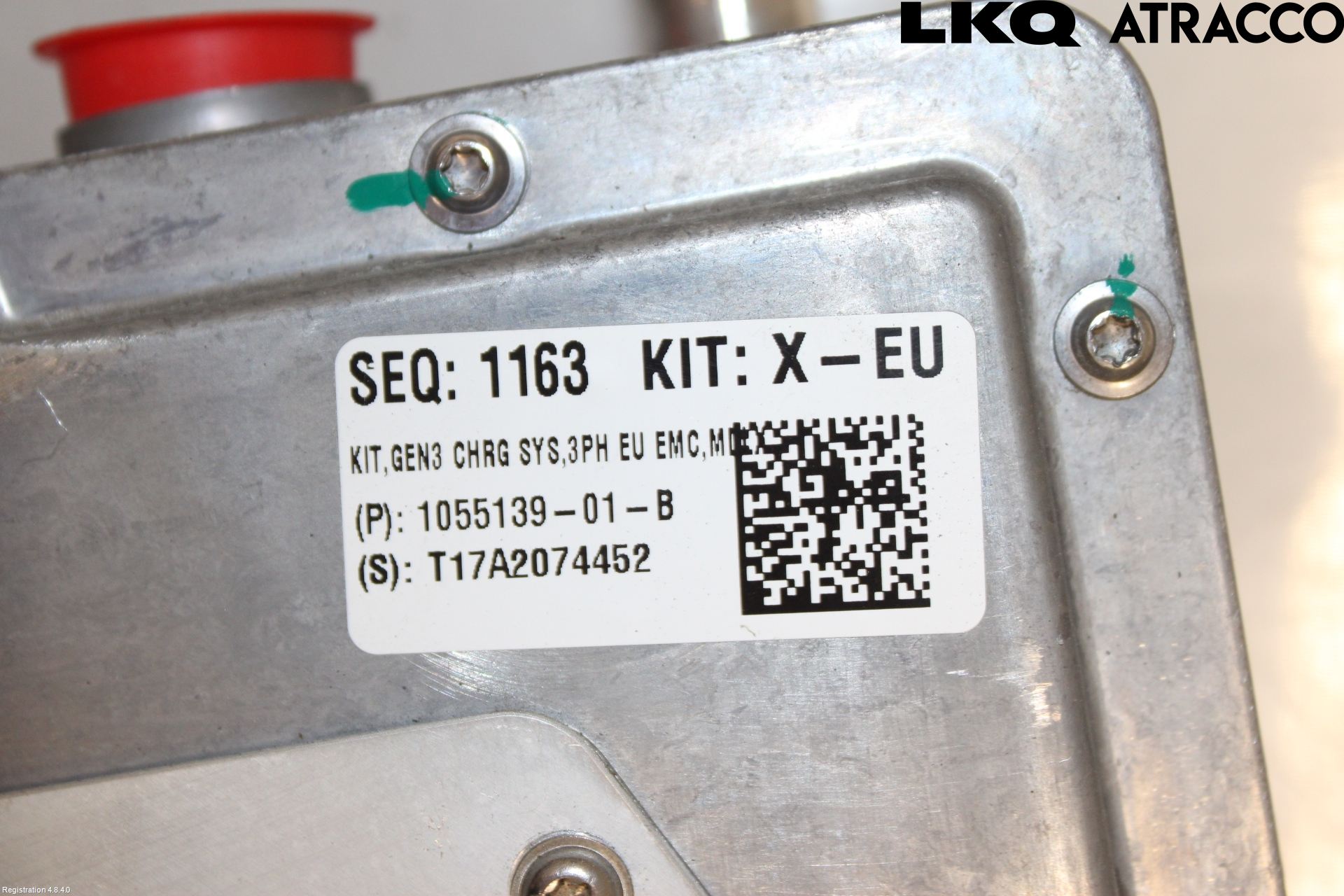 Tesla MODEL X 16- Batteriladdare Högspänning