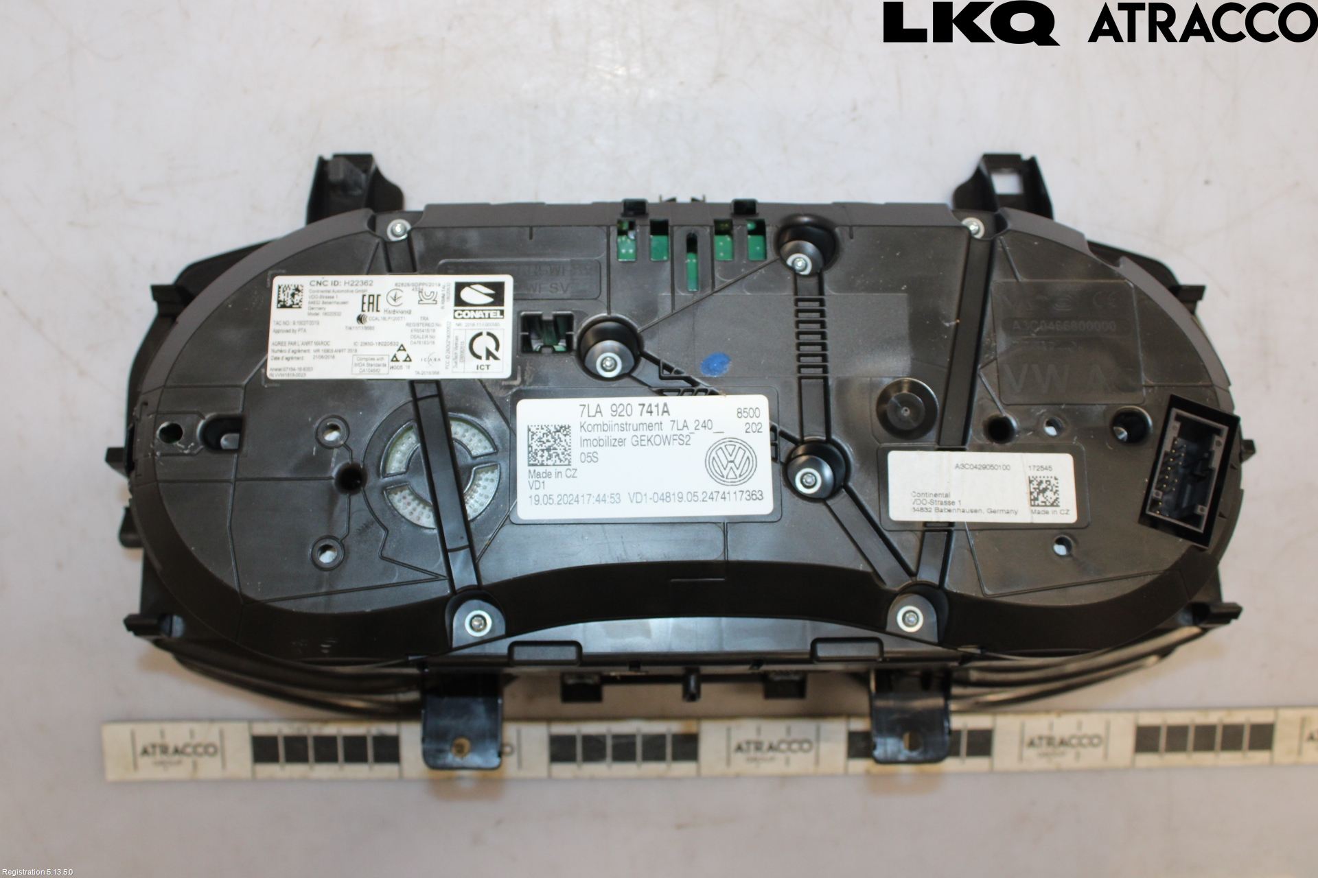 Volkswagen VW TRANSP/CARAVELLE (T6) 16-22 Instrument Komb