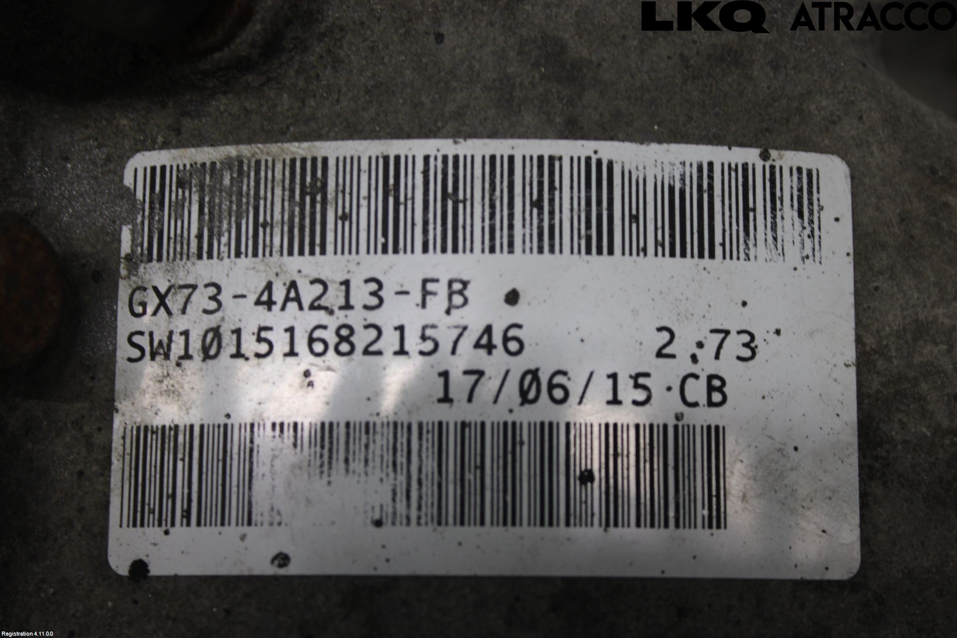 Jaguar XE (X760) 15-24 Bakväxel-Diff