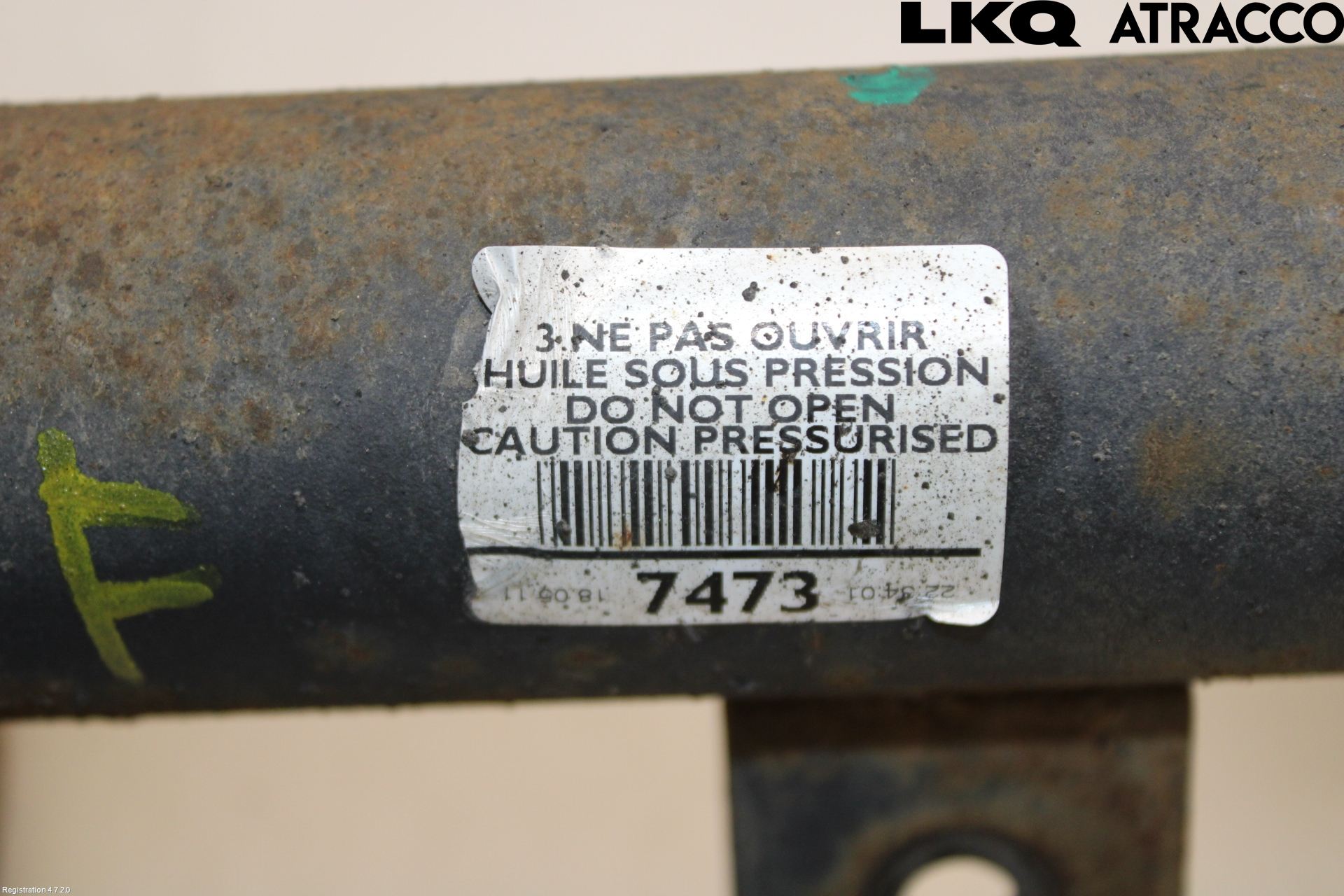 Citroen C4 II 11-18 Fjäderben Fram Vänster
