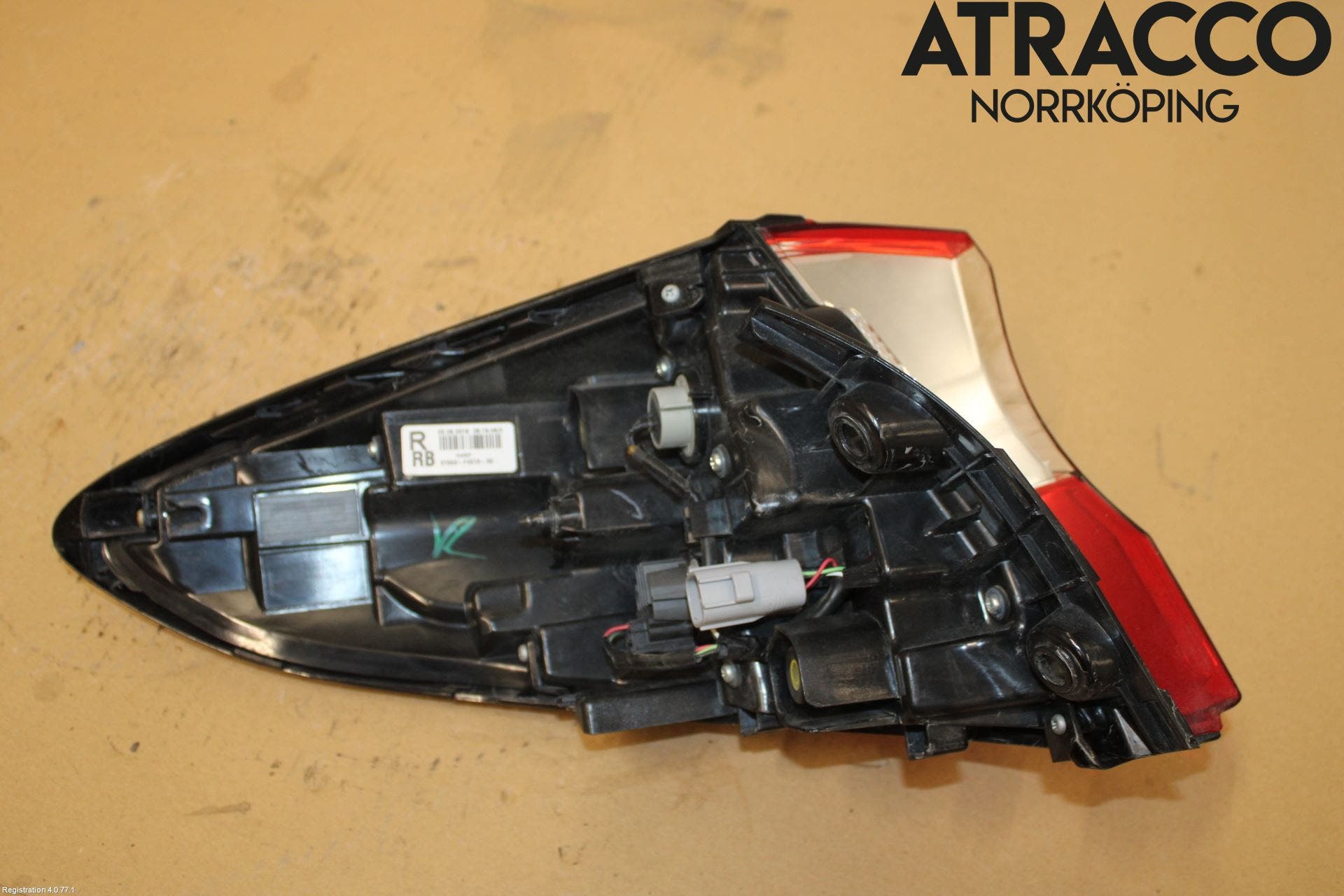 Toyota C-HR 16-23 Bakljus Höger