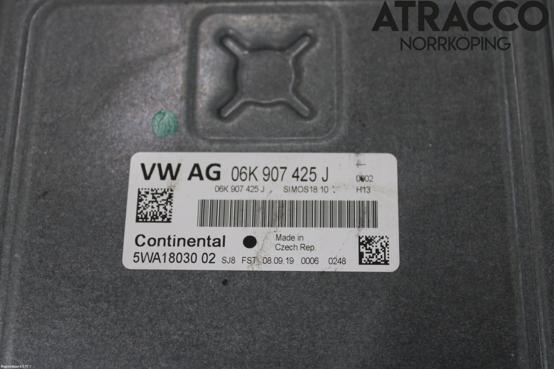 Cupra ATECA 19- Styrenhet Insprut Bensin