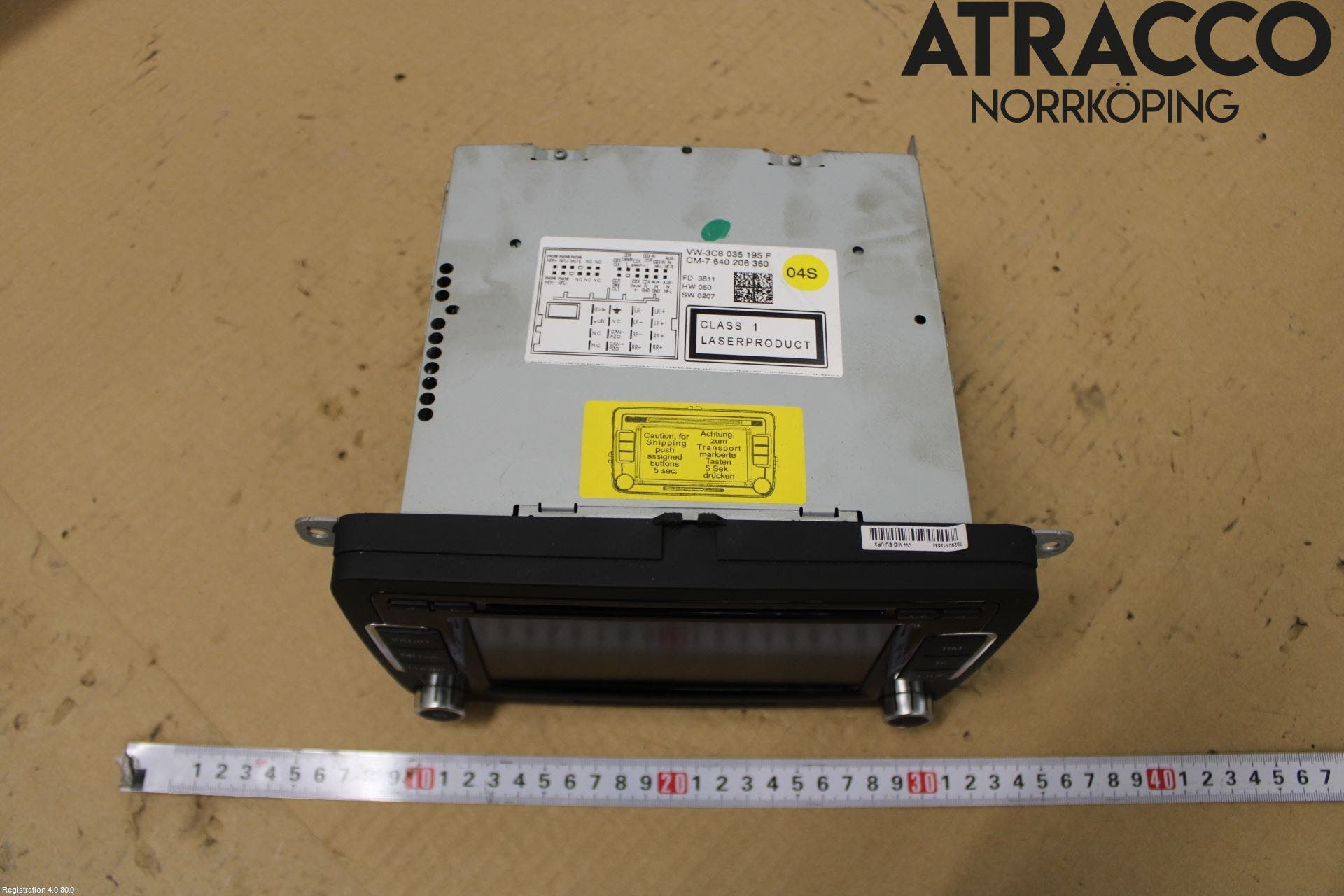 Volkswagen VW PASSAT 11-14 Cd Radio - Multimediapanel