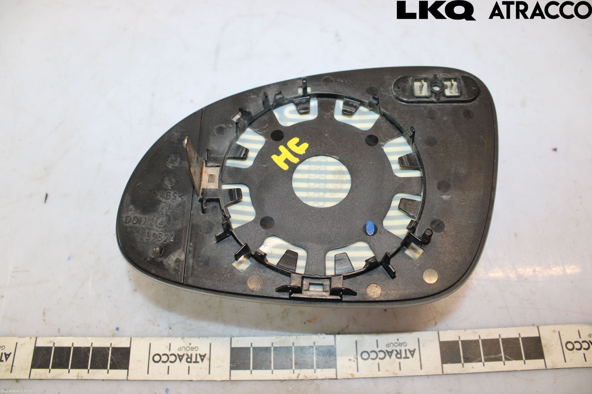 Volkswagen VW PASSAT 05-11 Spegelglas Hö