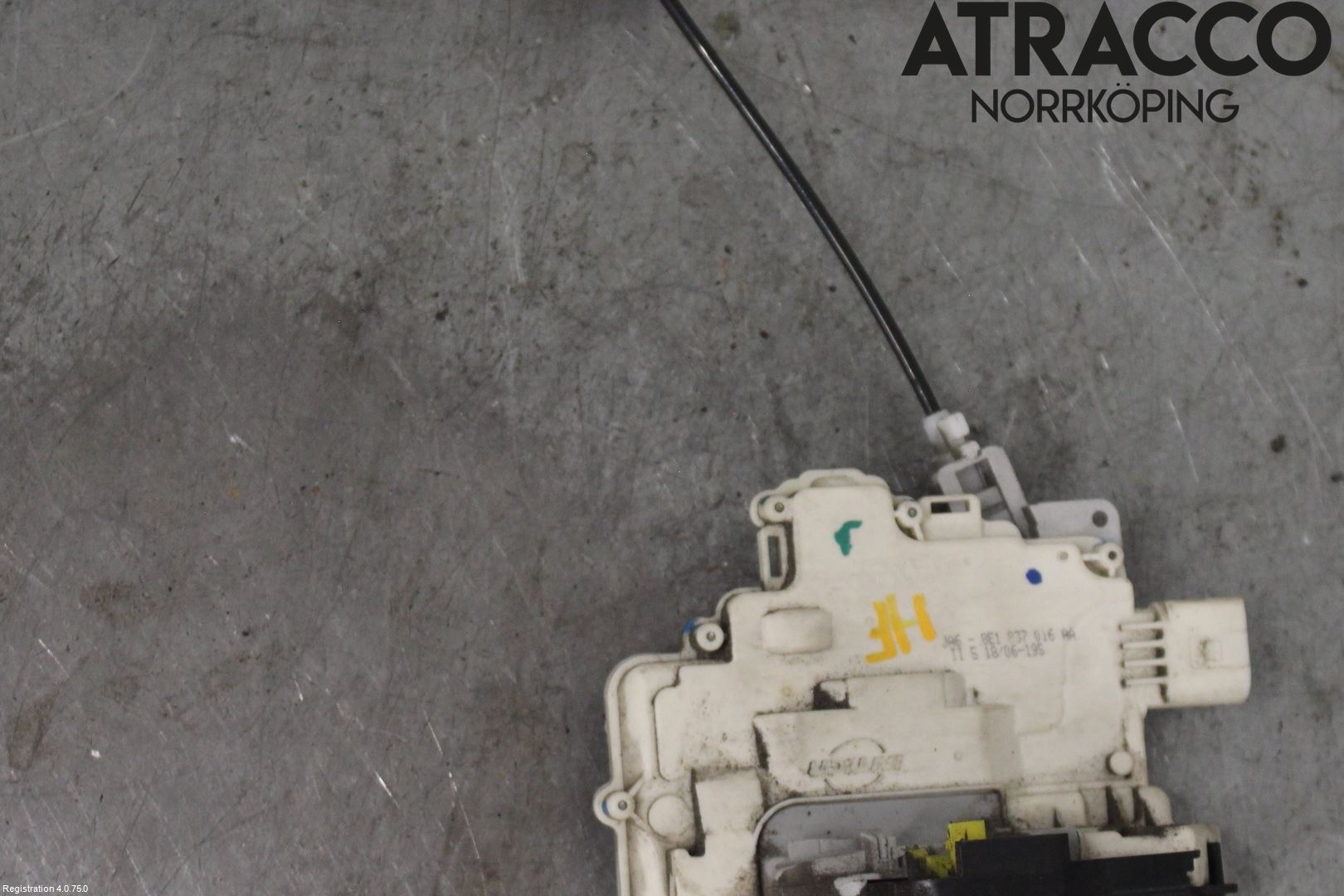 Audi A4/S4 05-07 Låskista-Dörrlås