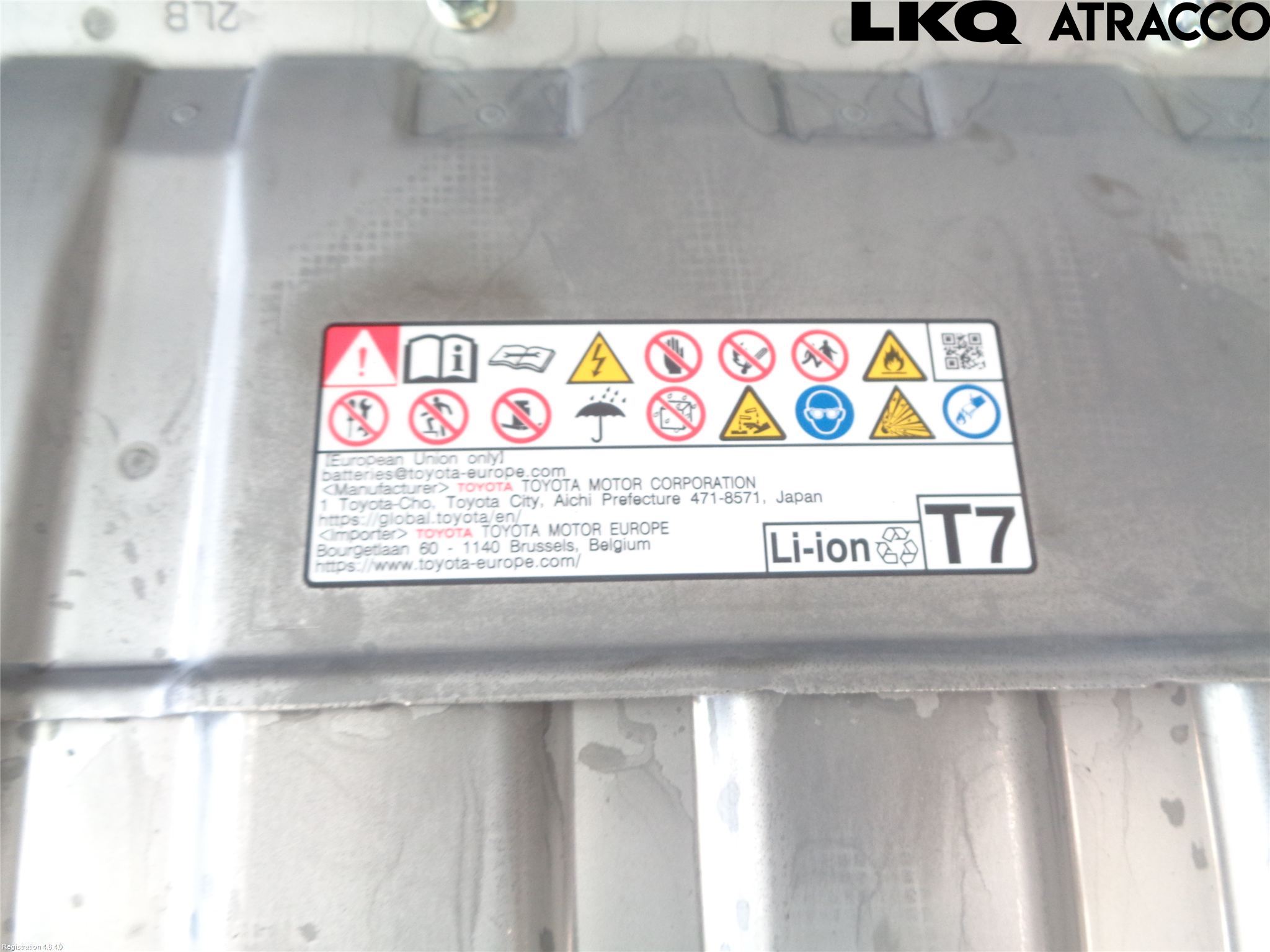 Lexus NX 340h/450h+ 21- Batteri Högspänning