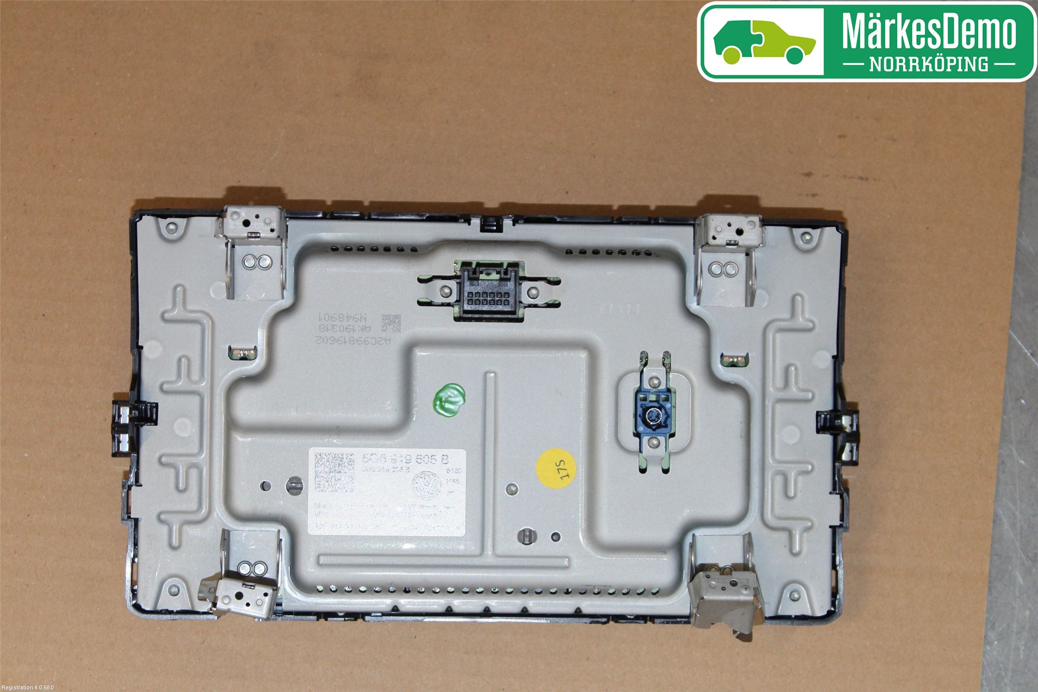 Volkswagen VW TIGUAN 16-24 Multifunktionsdisplay