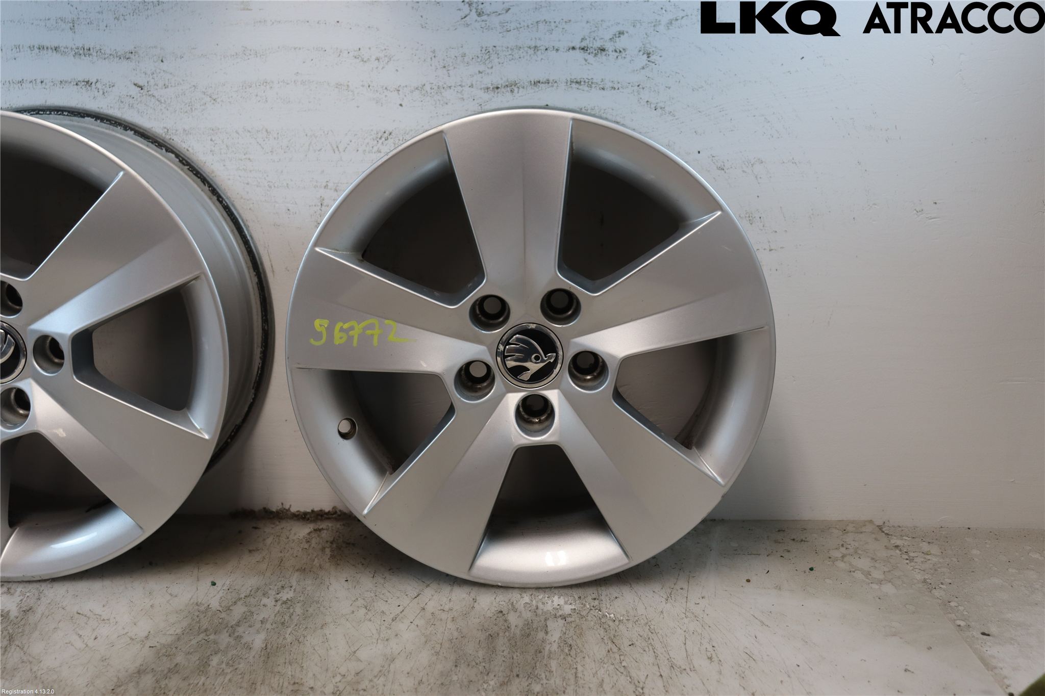 Skoda RAPID Fälgsats Aluminium