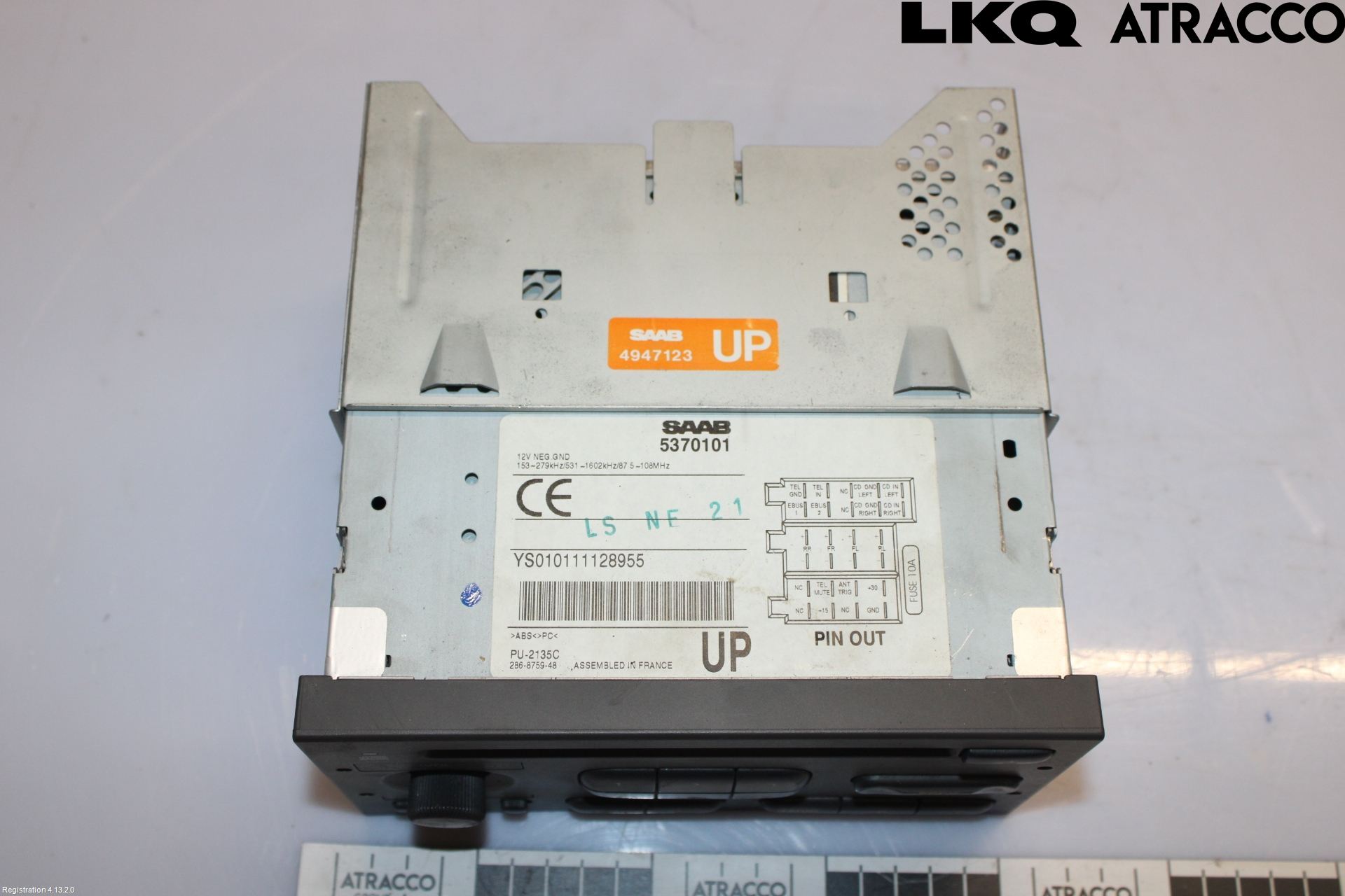 Saab 9-3 VER 1 98-03 Cd Radio - Multimediapanel