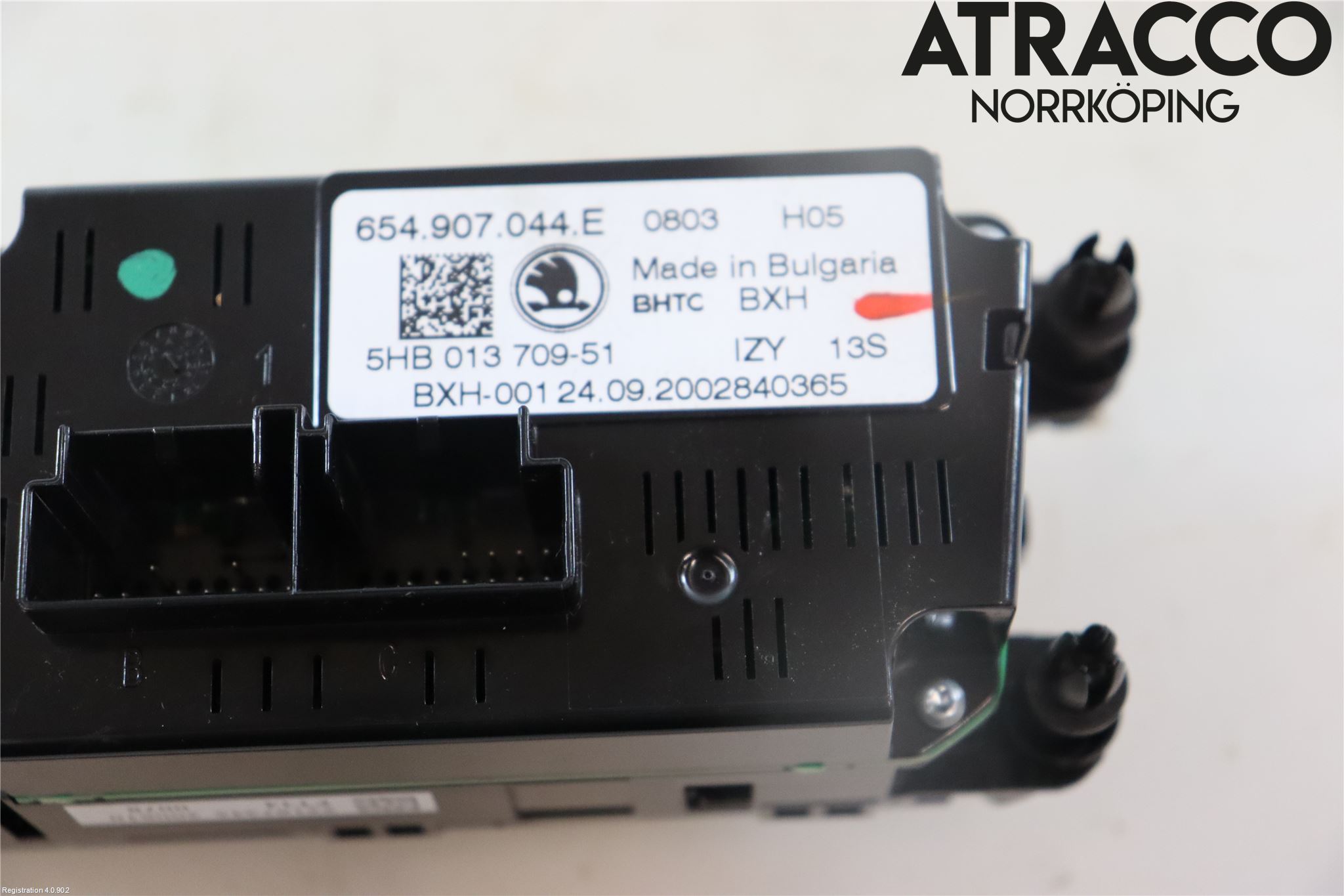 Skoda KAMIQ 20- Värmereglage