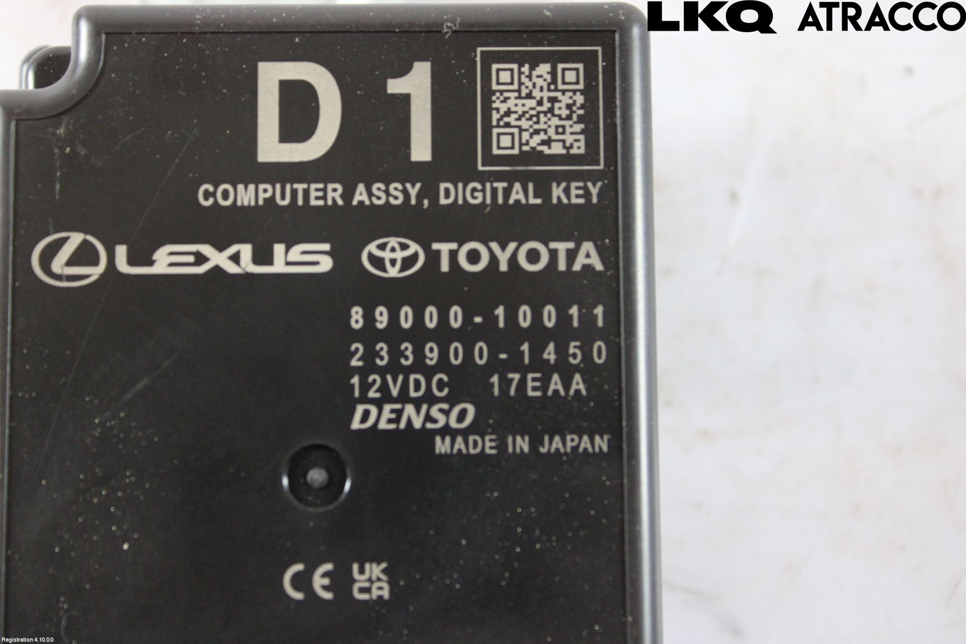 Toyota C-HR 24- Styrenhet Nyckellöst System