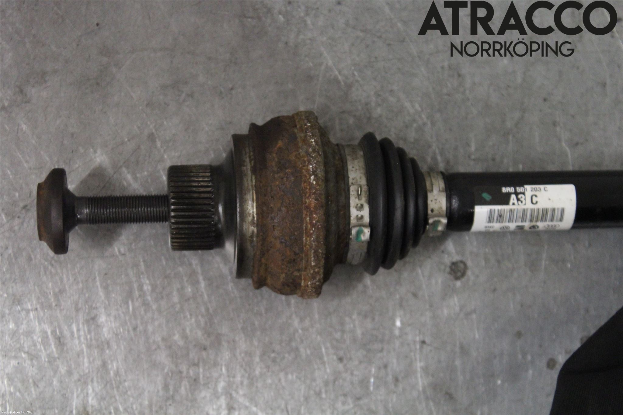 Audi Q5 09-16 Drivaxel Bak Höger