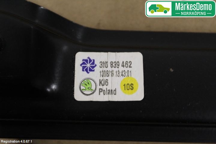 Skoda SUPERB 16-24 Fönsterhiss El Kompl