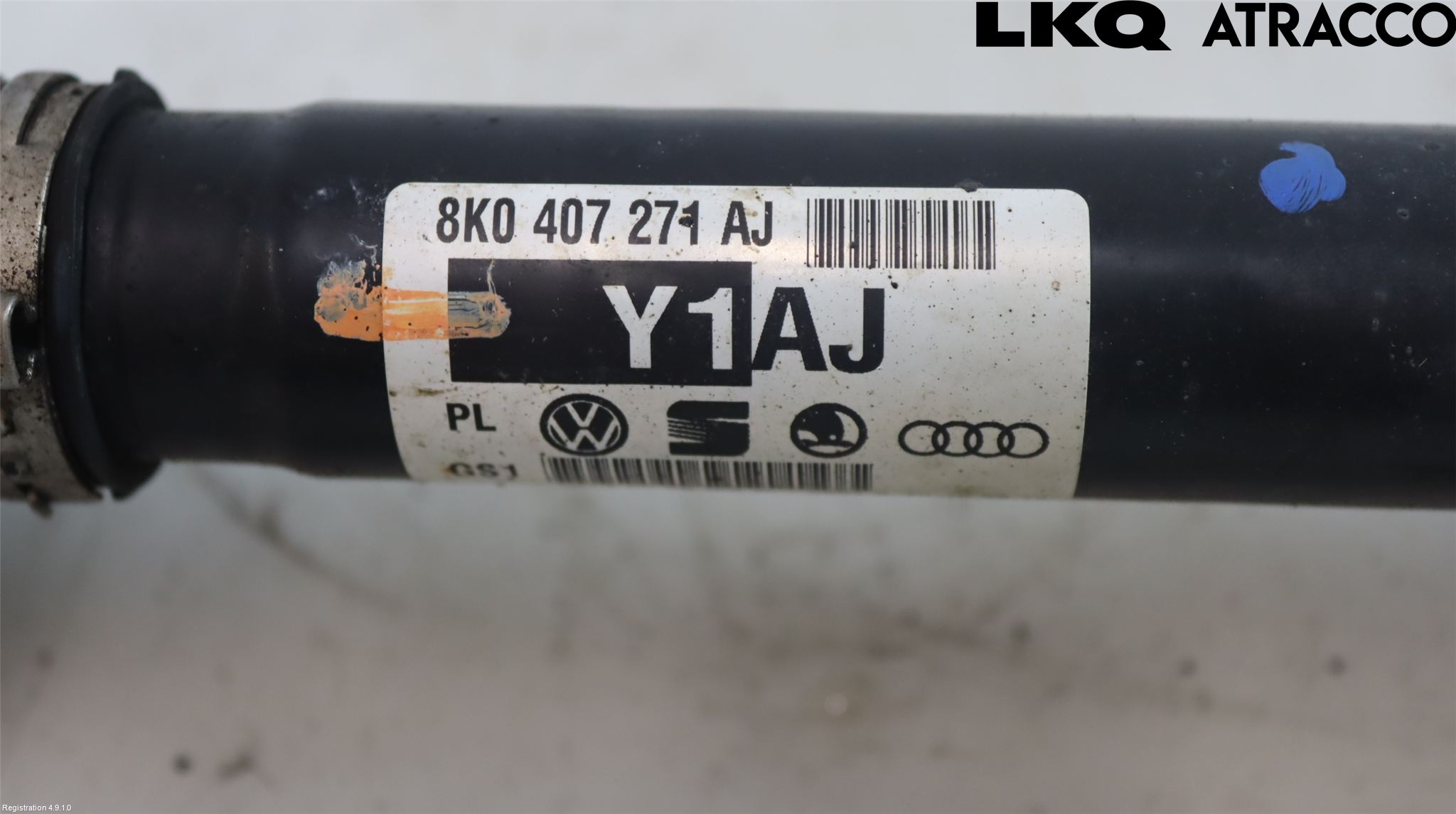 Audi A5 07-16 Drivaxel Fram Vänster