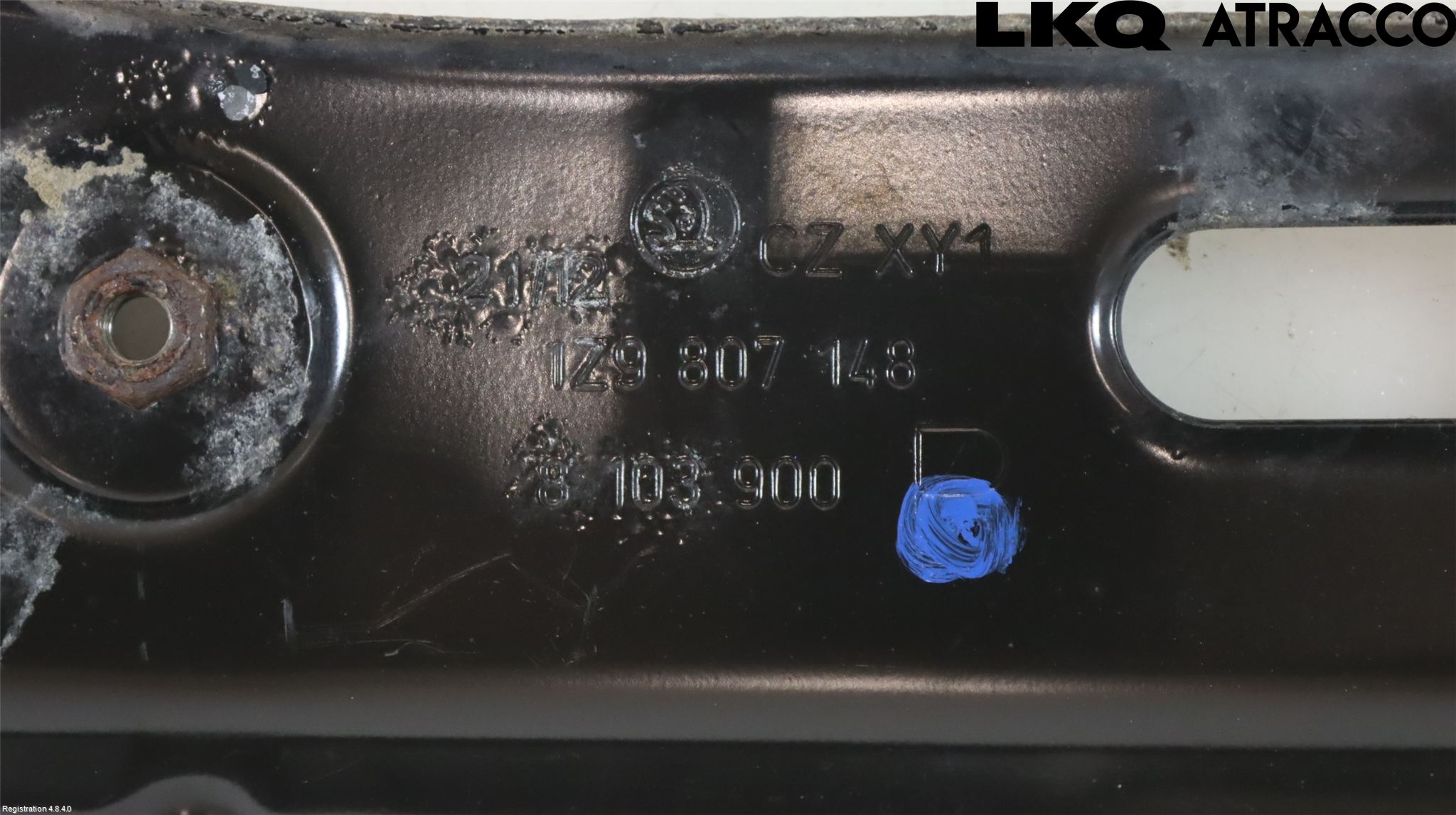 Skoda OCTAVIA (1Z) 05-13 Stötfångarfäste Bak Hö
