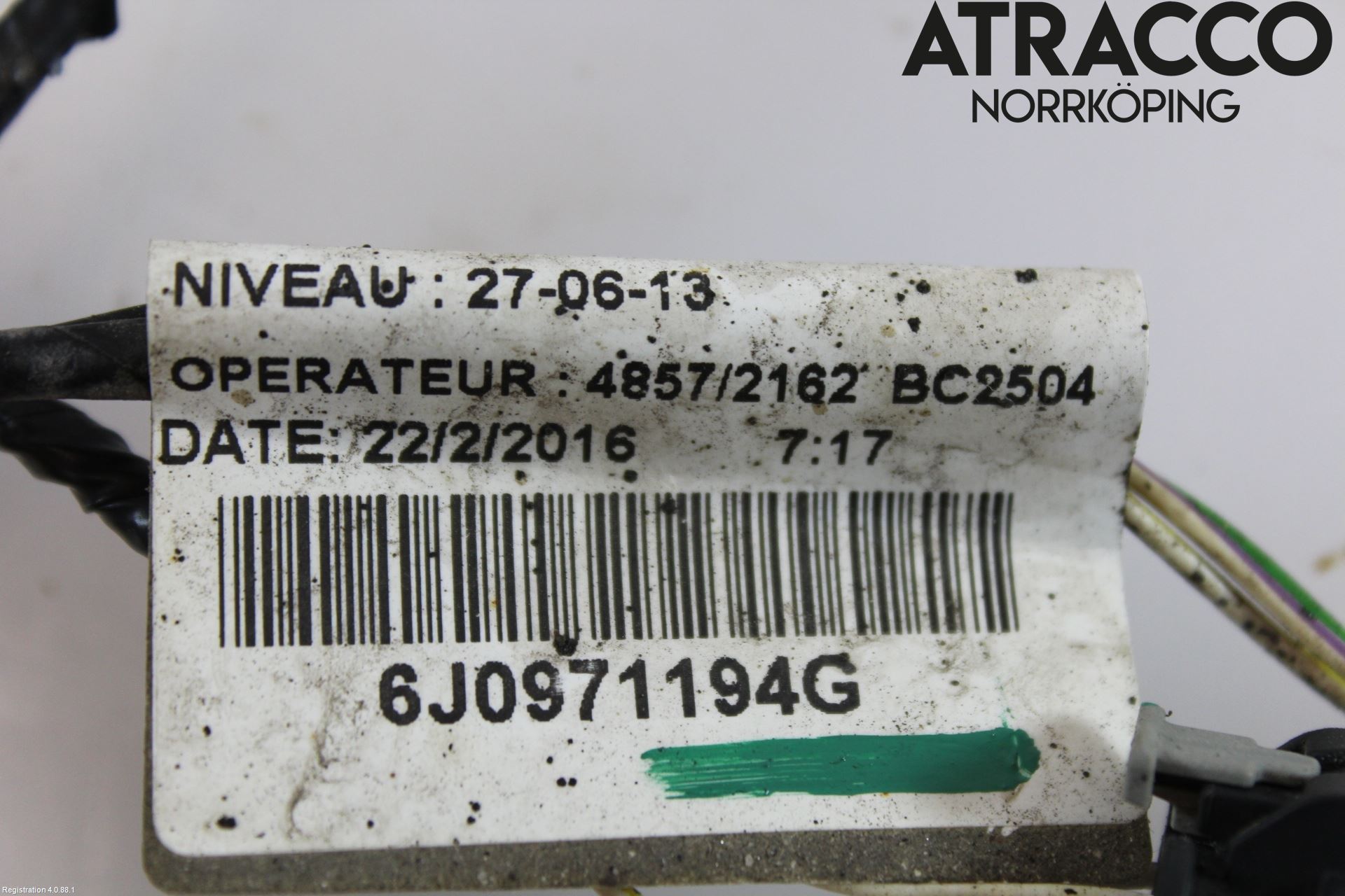Seat IBIZA IV 08-16 Parkeringshjälp Backsensor