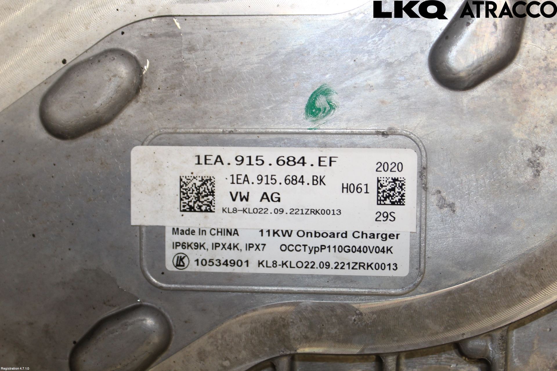 Audi Q4 E-TRON FZ 22- Batteriladdare Högspänning