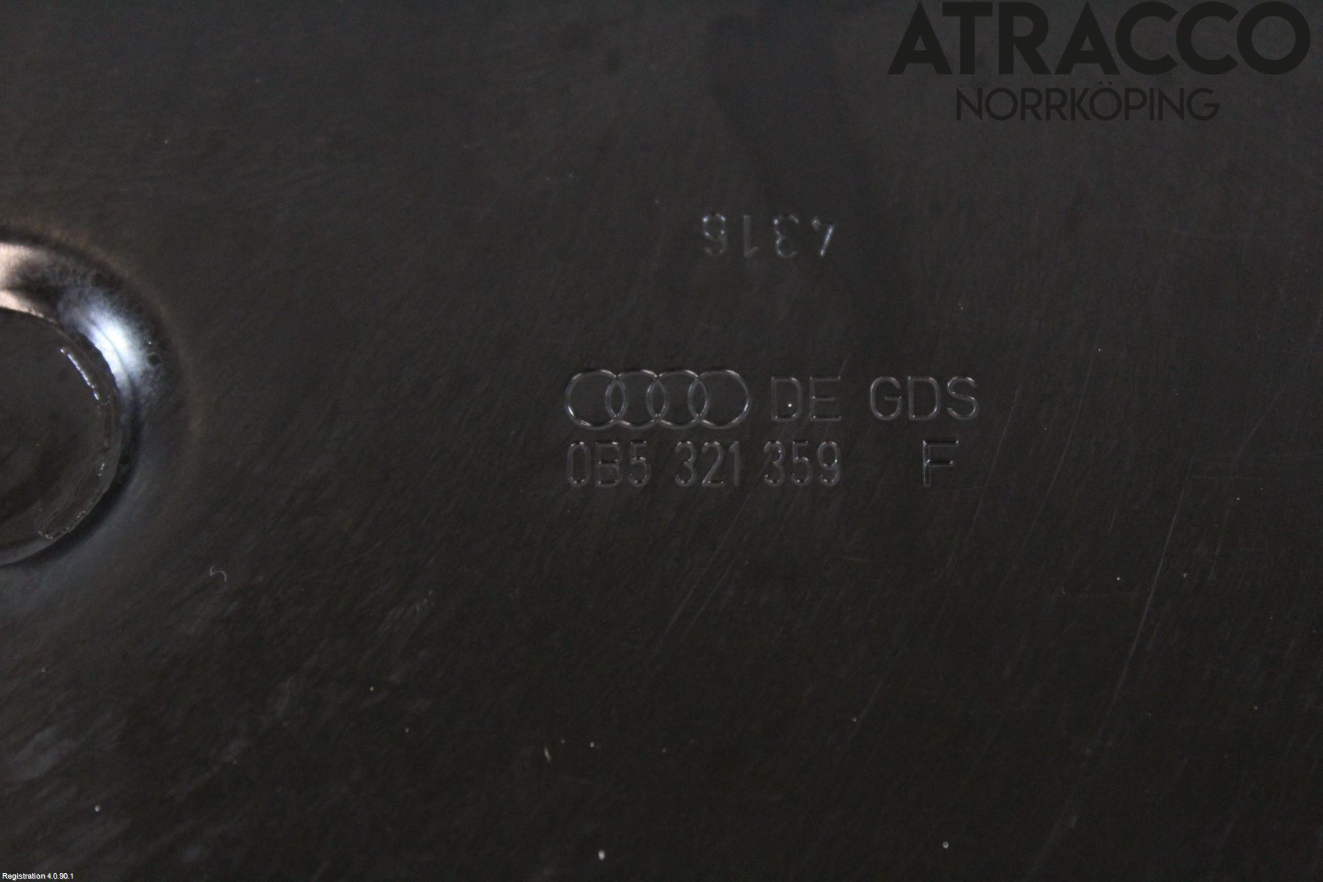 Audi A6/S6 4G 11-18 Oljetråg