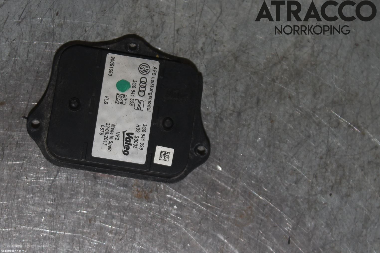 Volkswagen VW PASSAT 15-19 Styrenhet Strålkastare