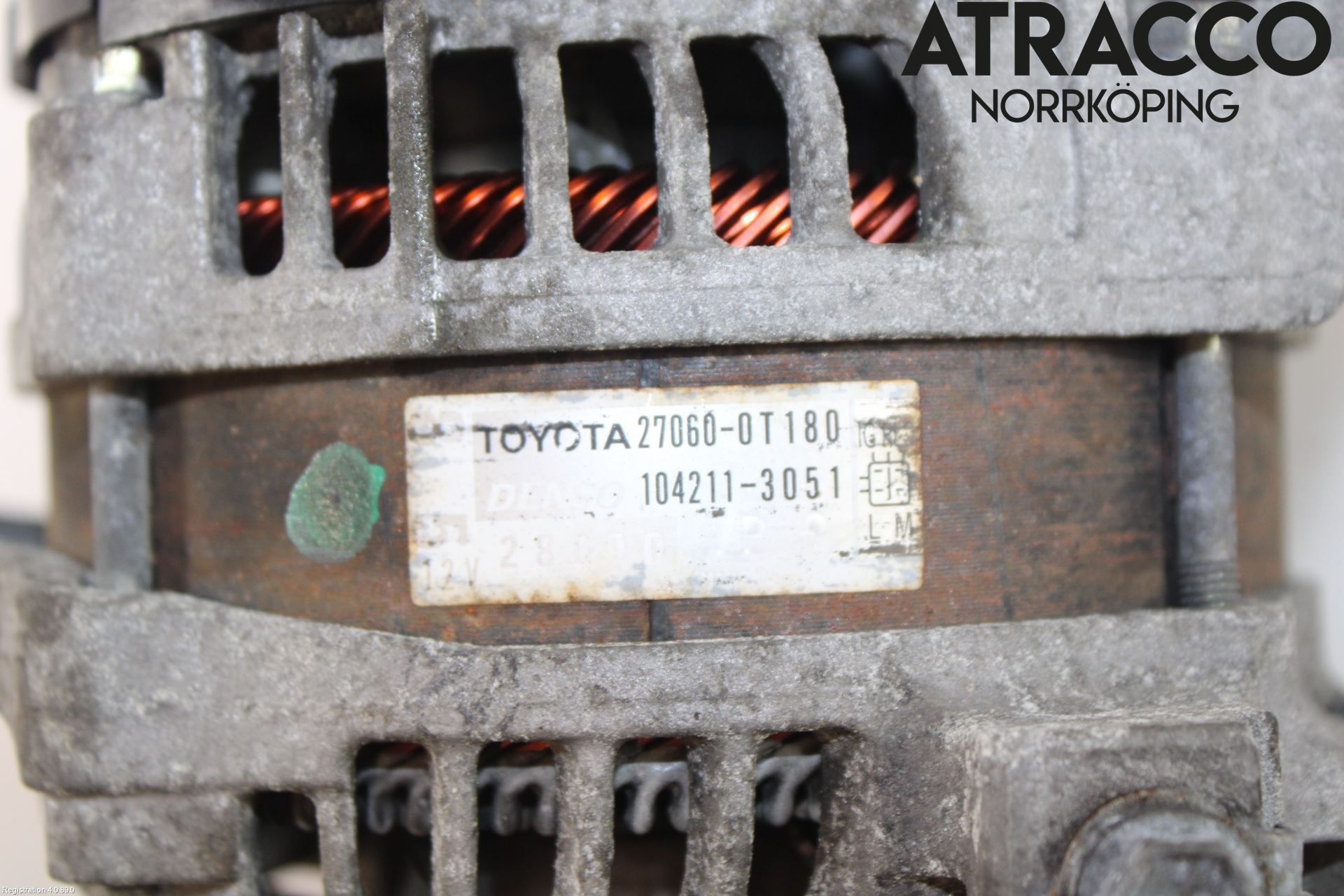 Toyota VERSO 09-18 Generator