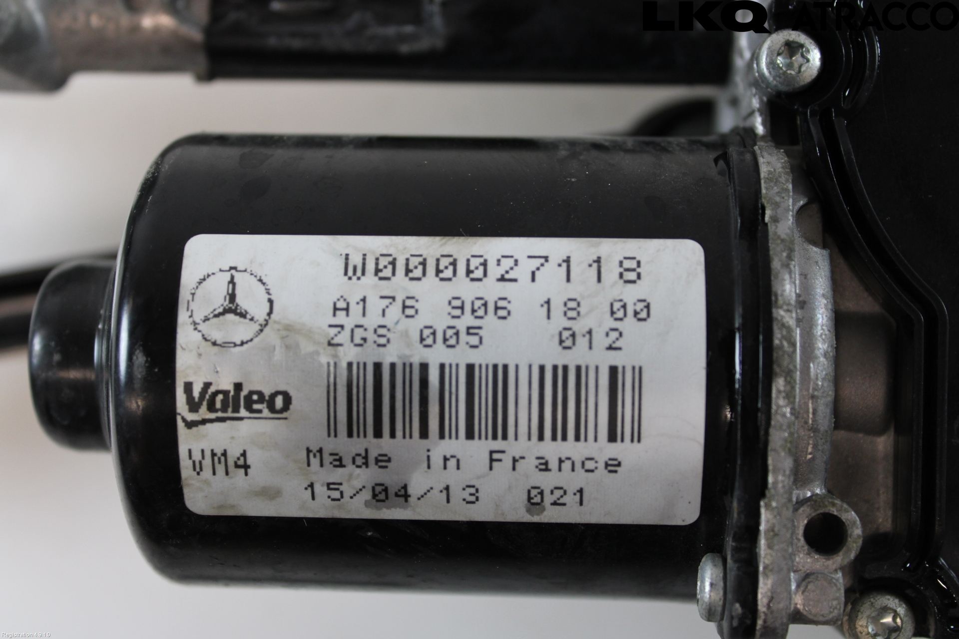 Mercedes-Benz MB CLA-KLASS (C117/X117) 13-19 Torkarmekanism Vindruta