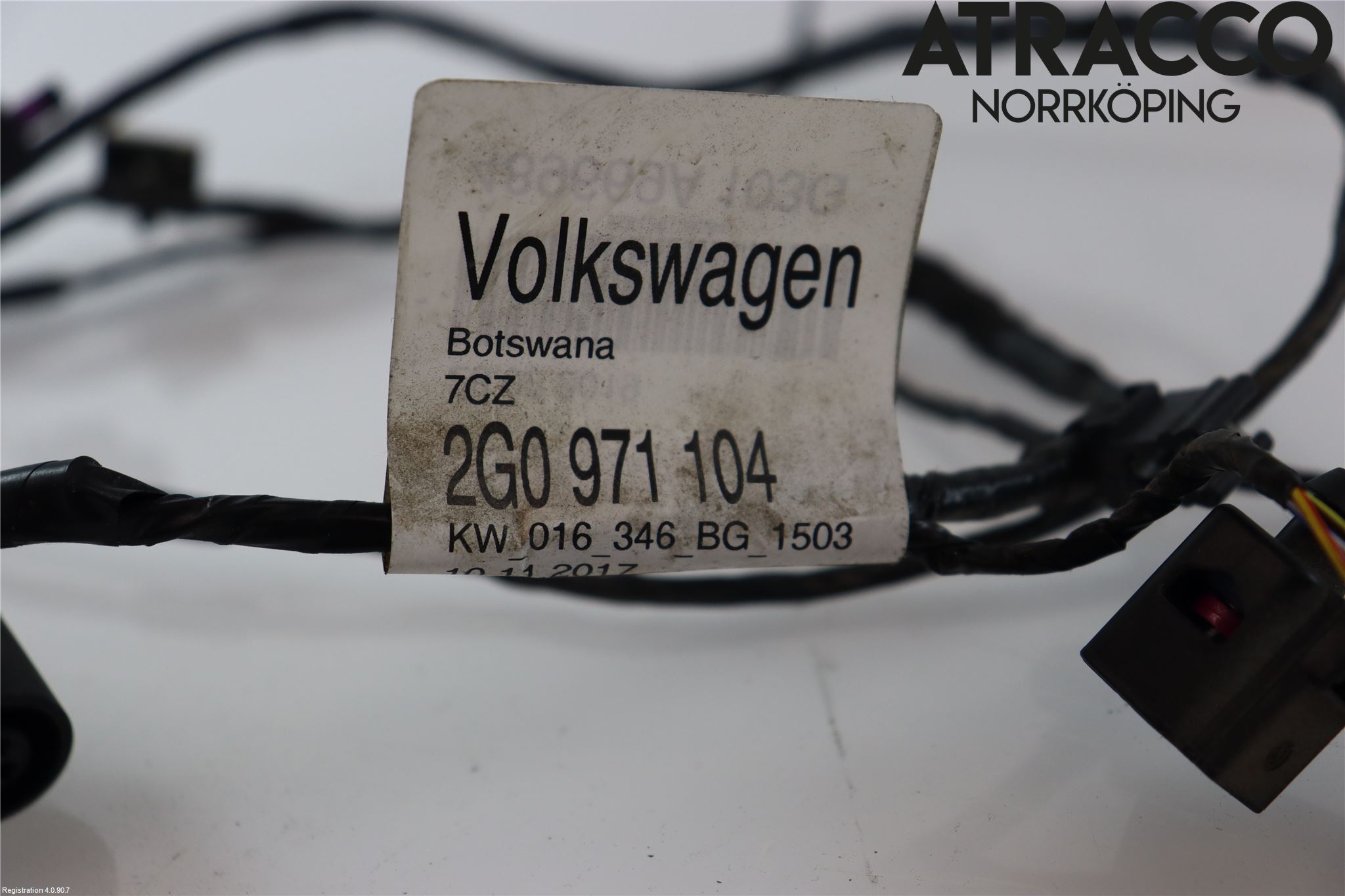 Volkswagen VW POLO VI 18->> Parkeringshjälp Backsensor