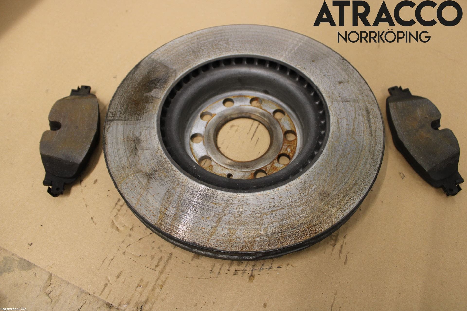 Volkswagen VW ARTEON 17- Bromsskiva Fram