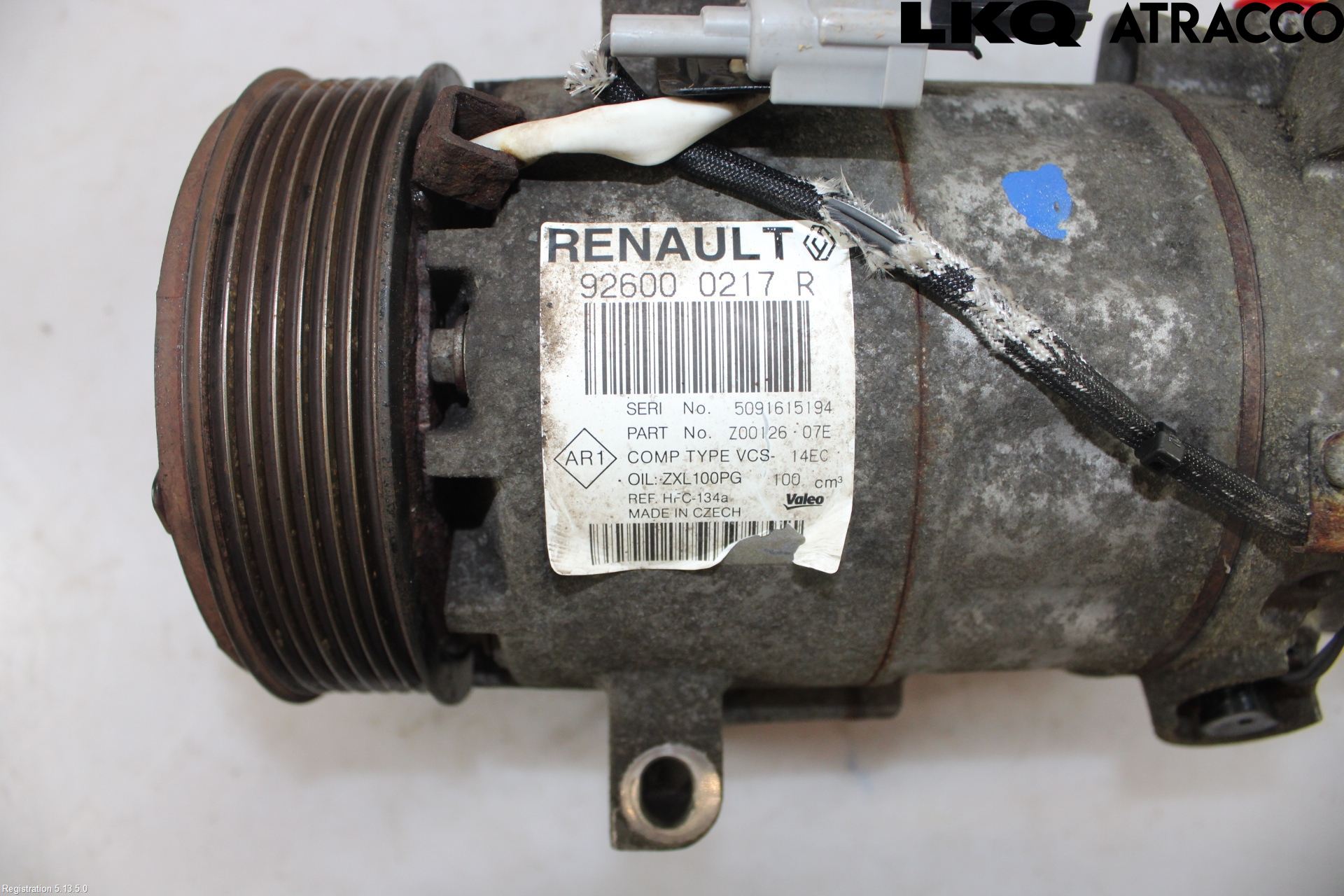Renault CLIO IV 12-16 Ac Kompressor