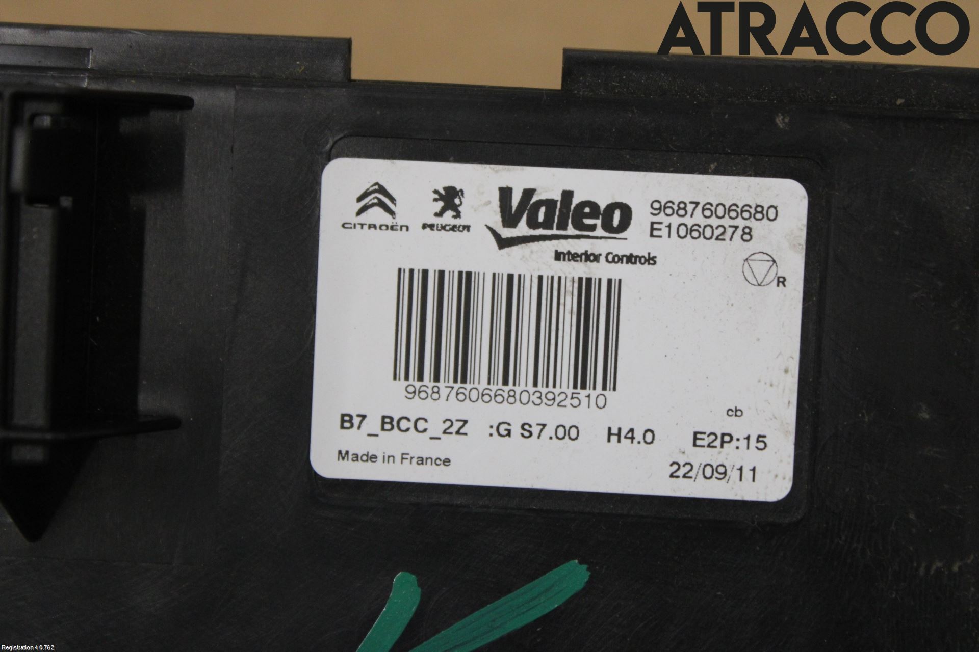 Citroen C4 II 11-18 Ac Styrenhet Ac Manöveren