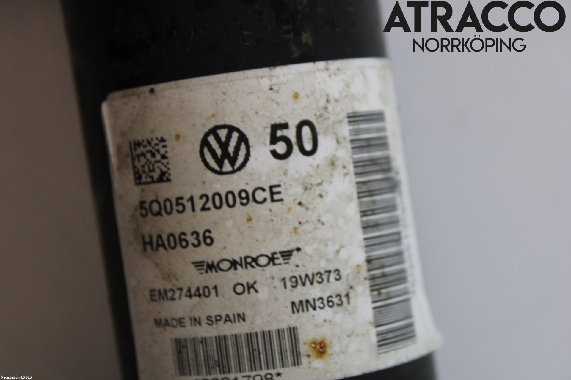 Seat LEON 13-20 Stötdämpare Bak