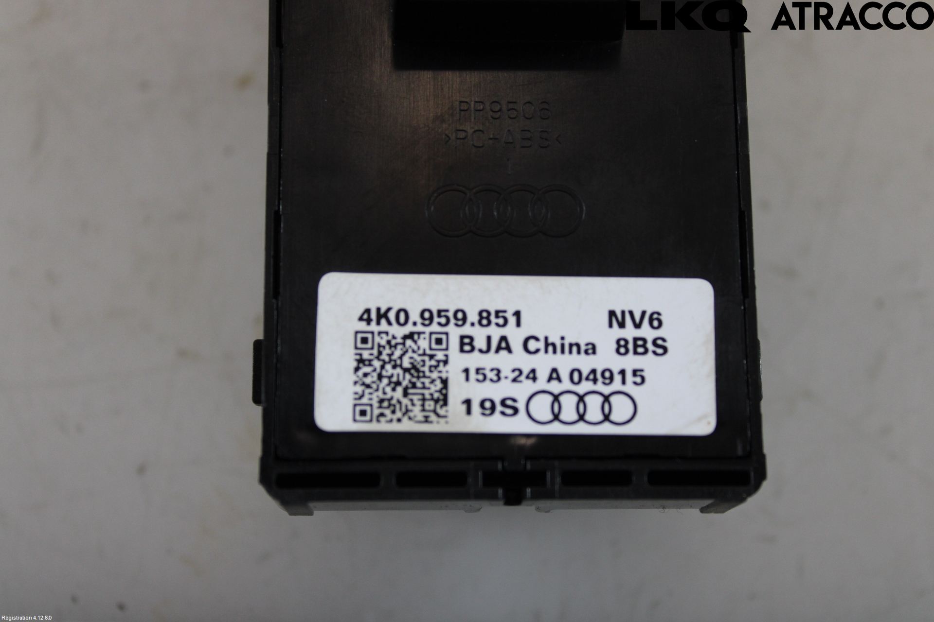 Audi A6 F2/C8 19- Strömställare Elhiss