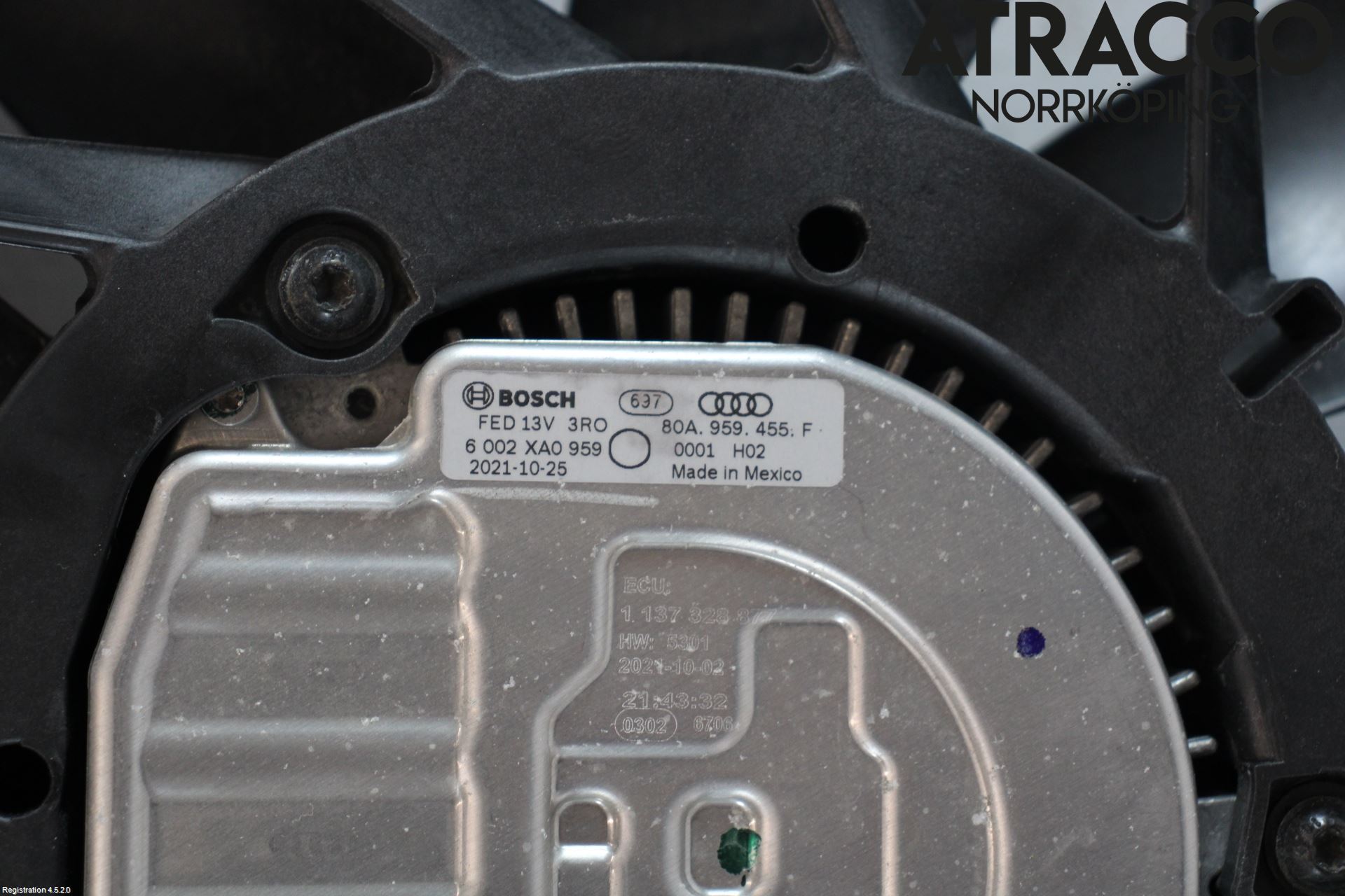 Audi Q5/SQ5 17- Kylfläkt El