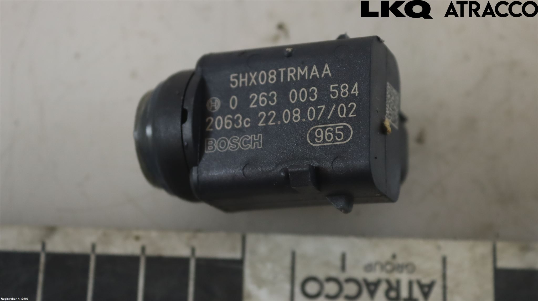 Jeep COMMANDER Parkeringshjälp Backsensor