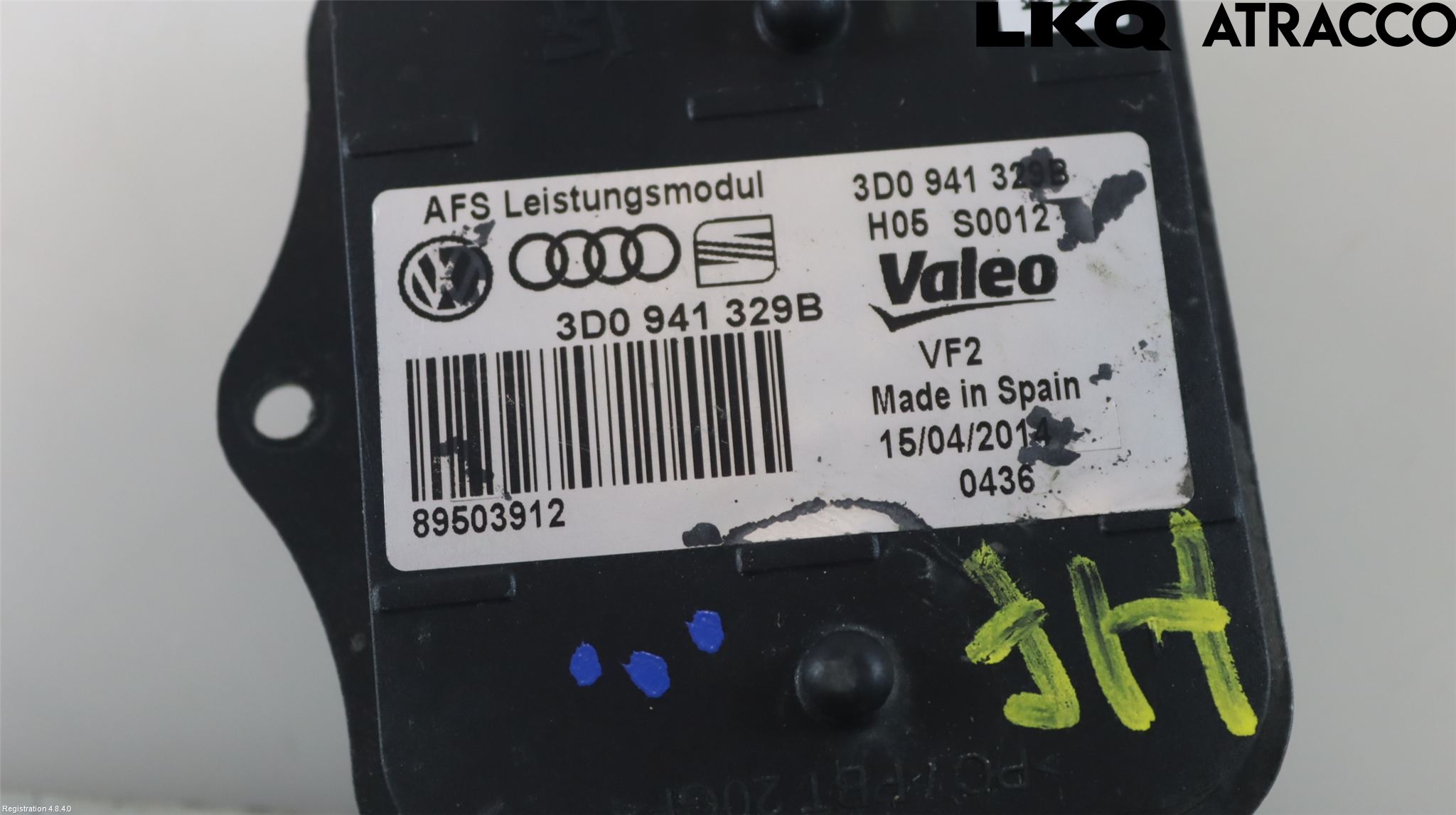 Volkswagen VW PASSAT 11-14 Styrenhet Strålkastare