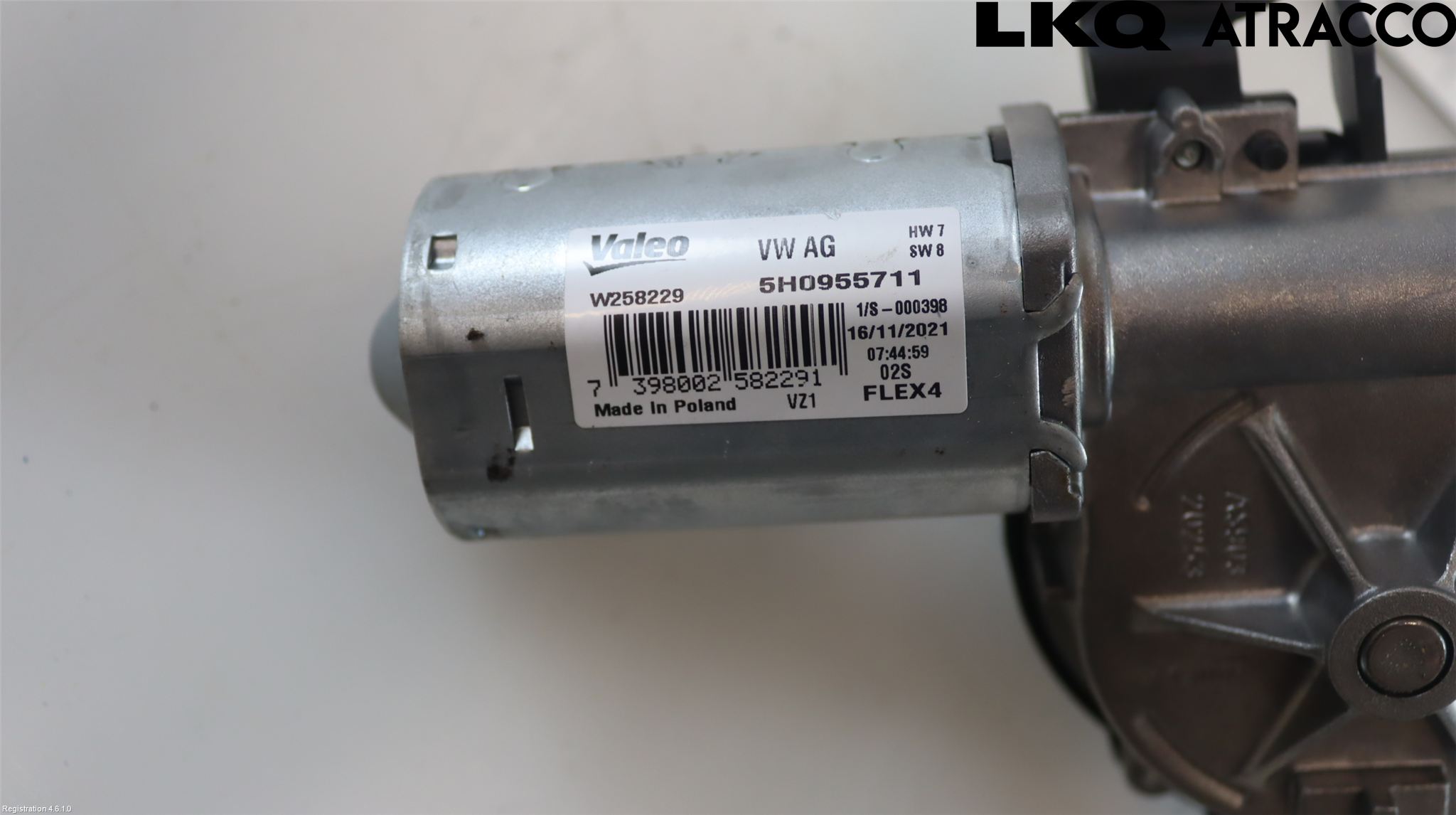 Skoda OCTAVIA (NX) 20- Torkarmotor Baklucka