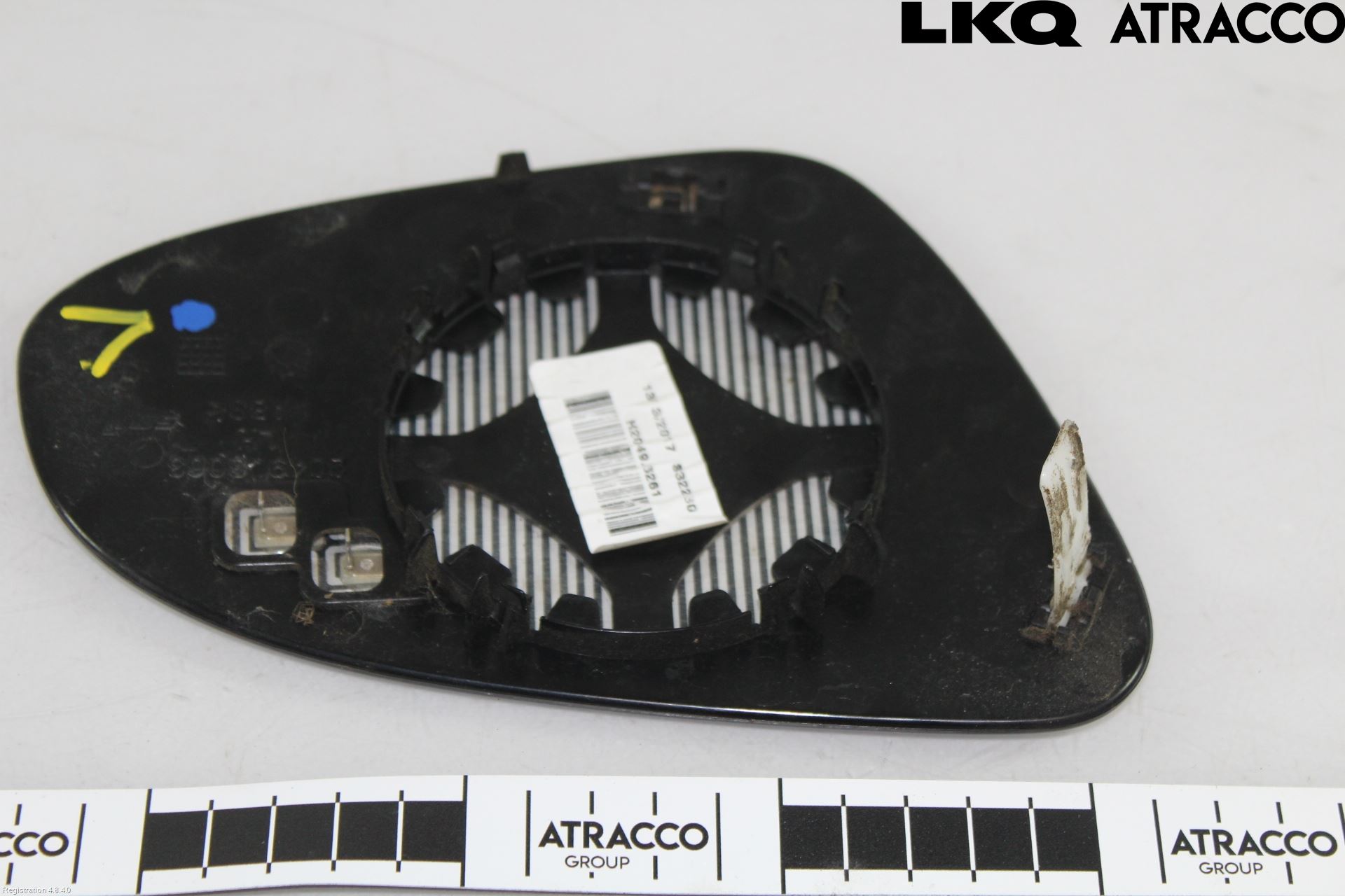 Toyota AURIS 13-19 Spegelglas Vä