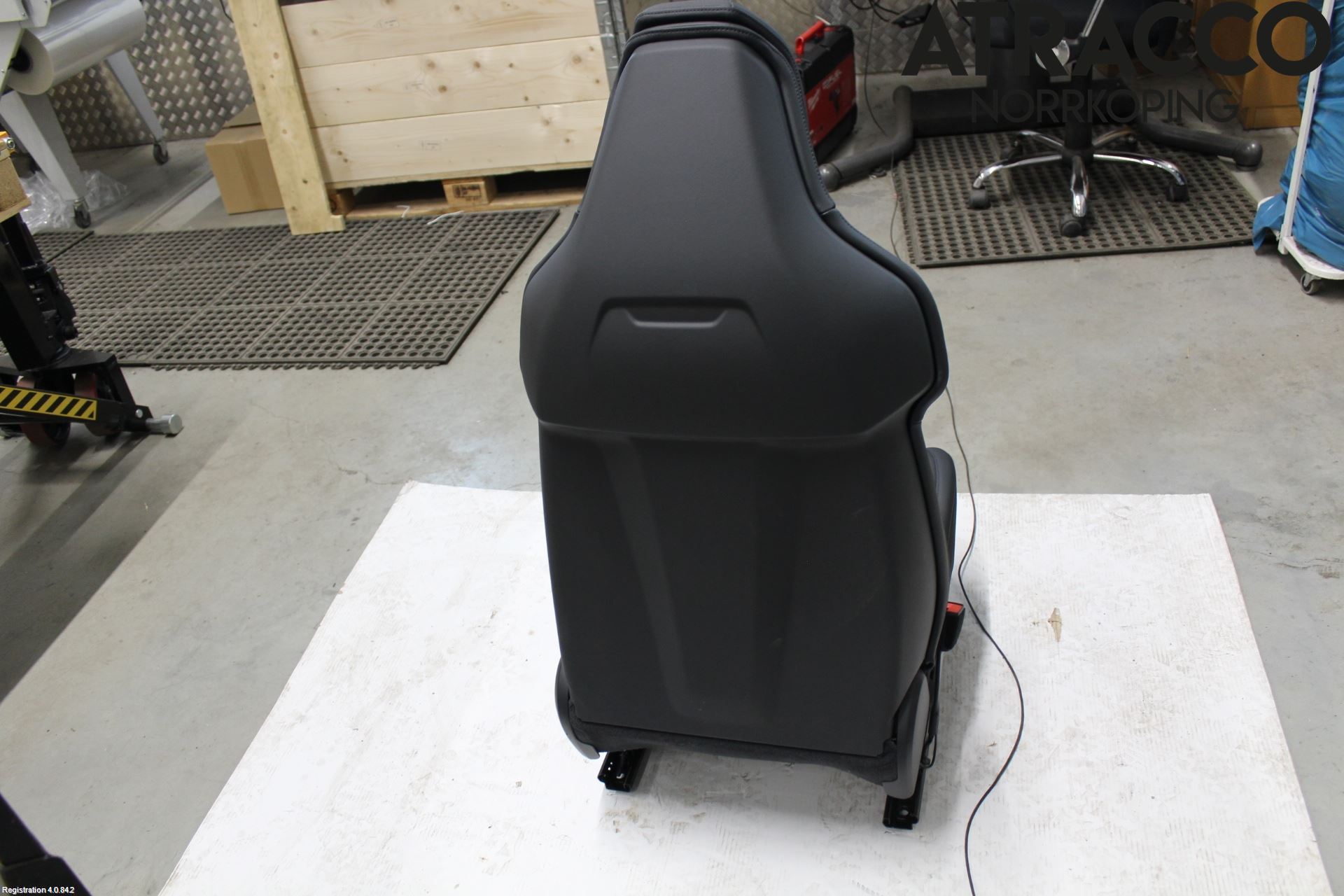 Audi E-TRON GT FW 21- Inredning Stol Fram Vä