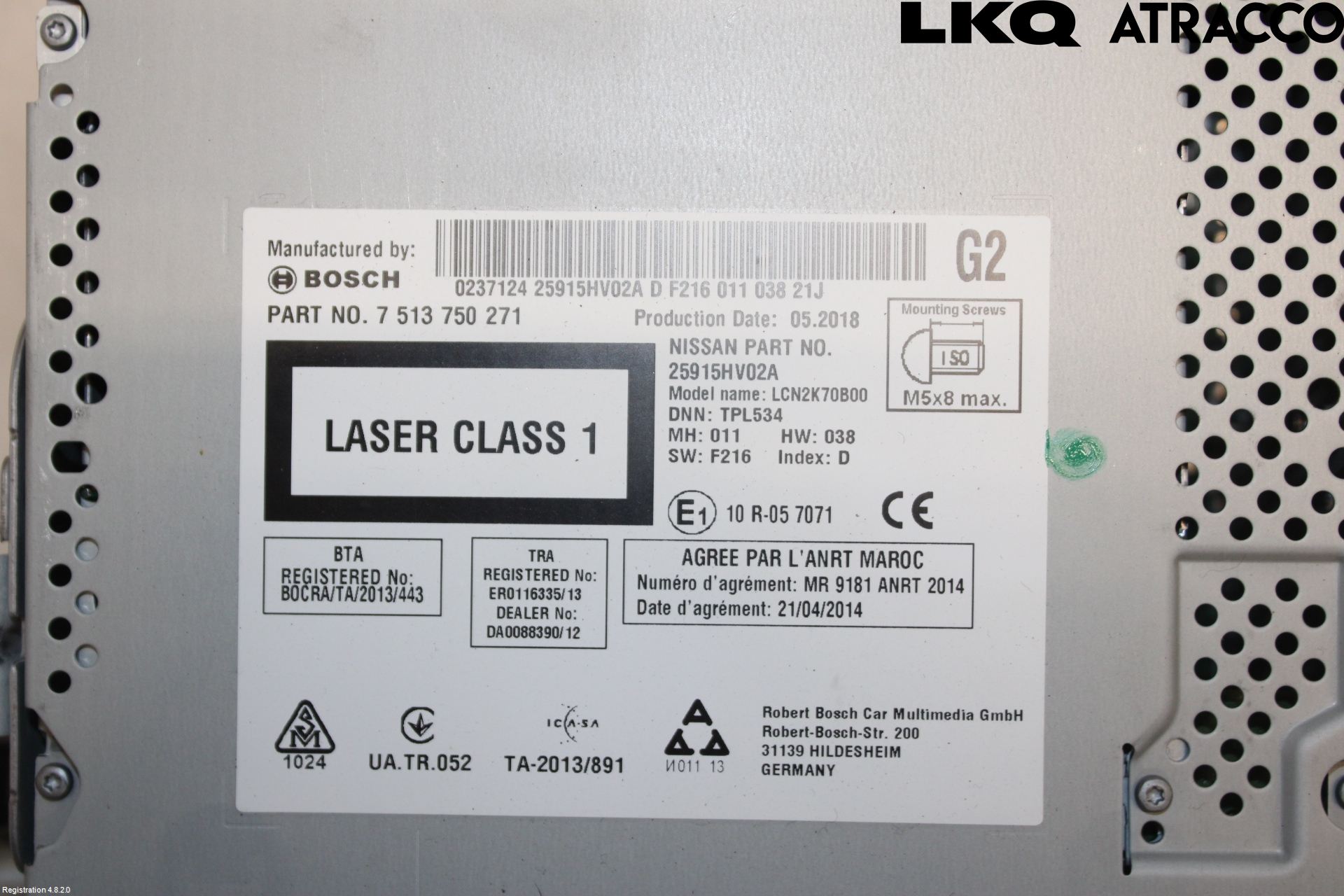 Nissan QASHQAI 17-21 Cd Radio - Multimediapanel