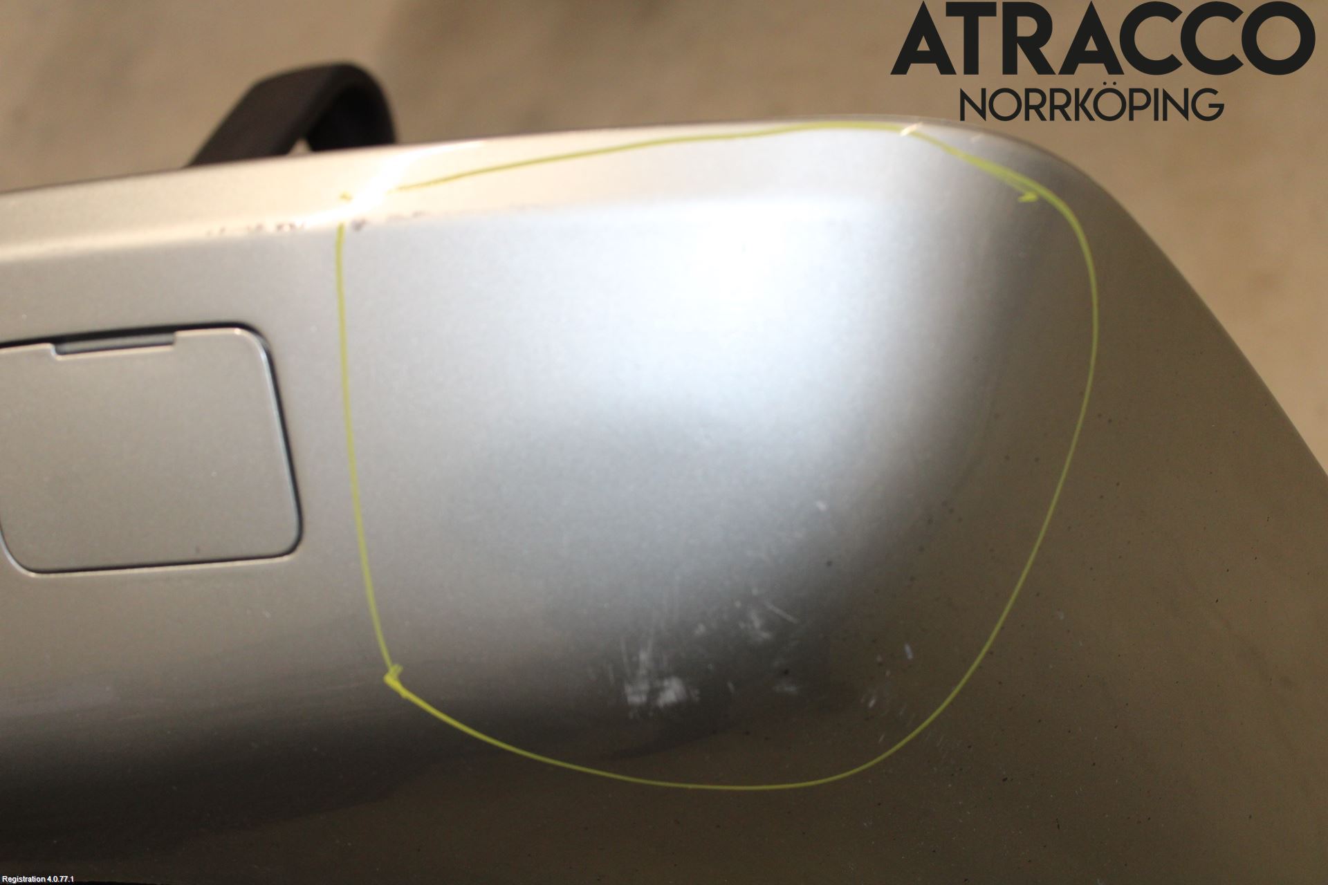 Volvo V70 05-08 Spoiler Bak