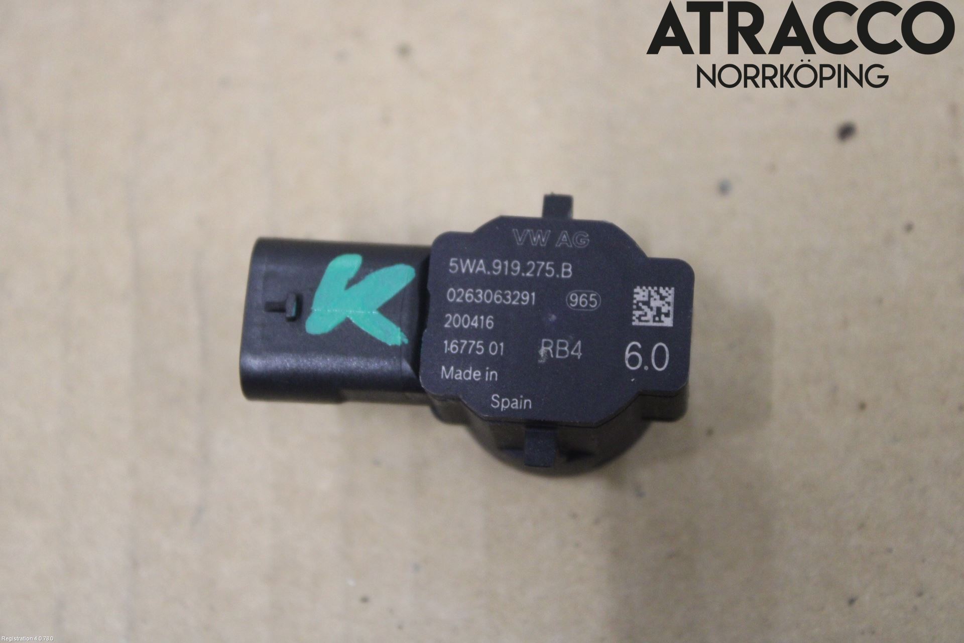 Skoda OCTAVIA (NX) 20- Parkeringshjälp Backsensor