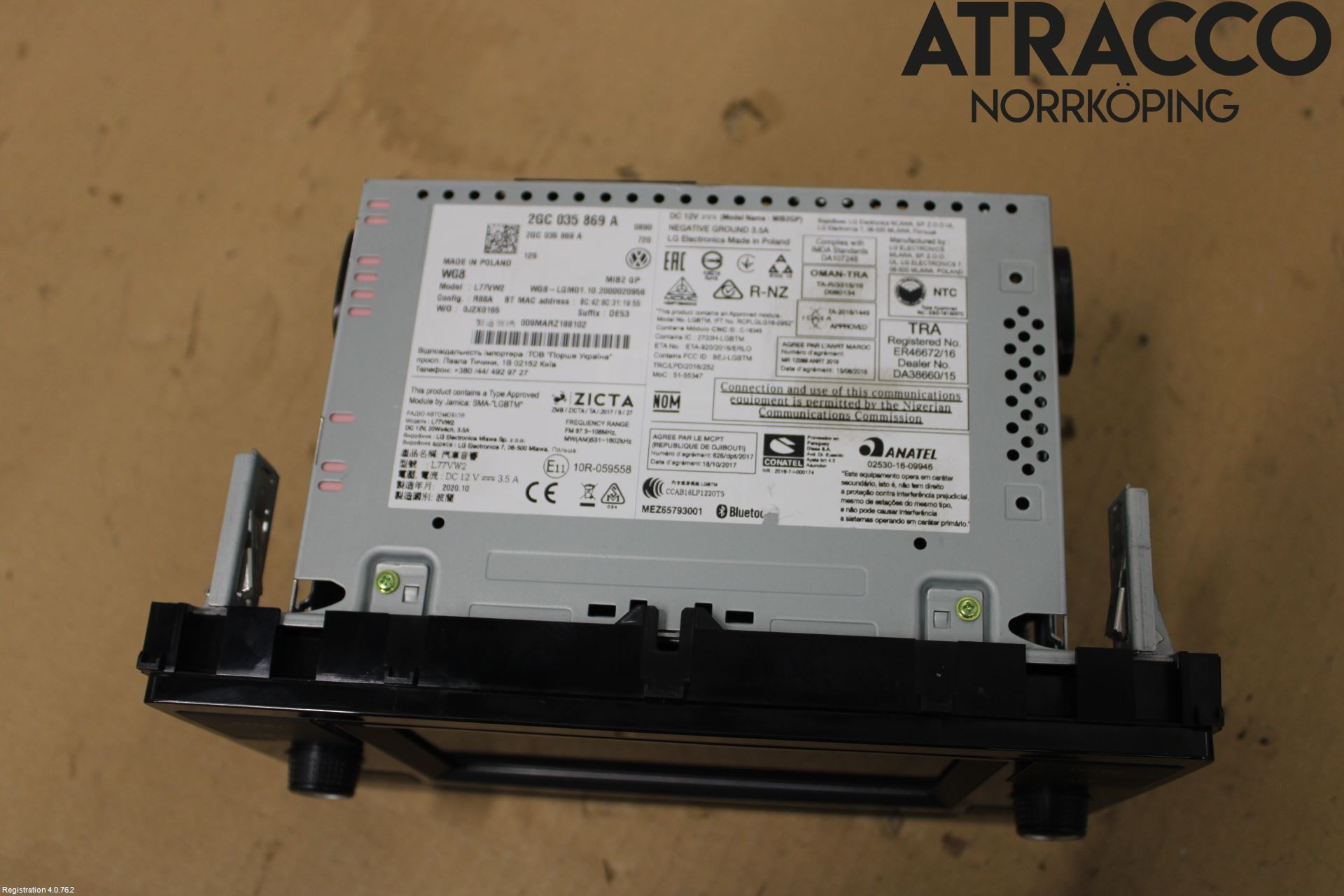 Volkswagen VW T-CROSS 19- Cd Radio - Multimediapanel