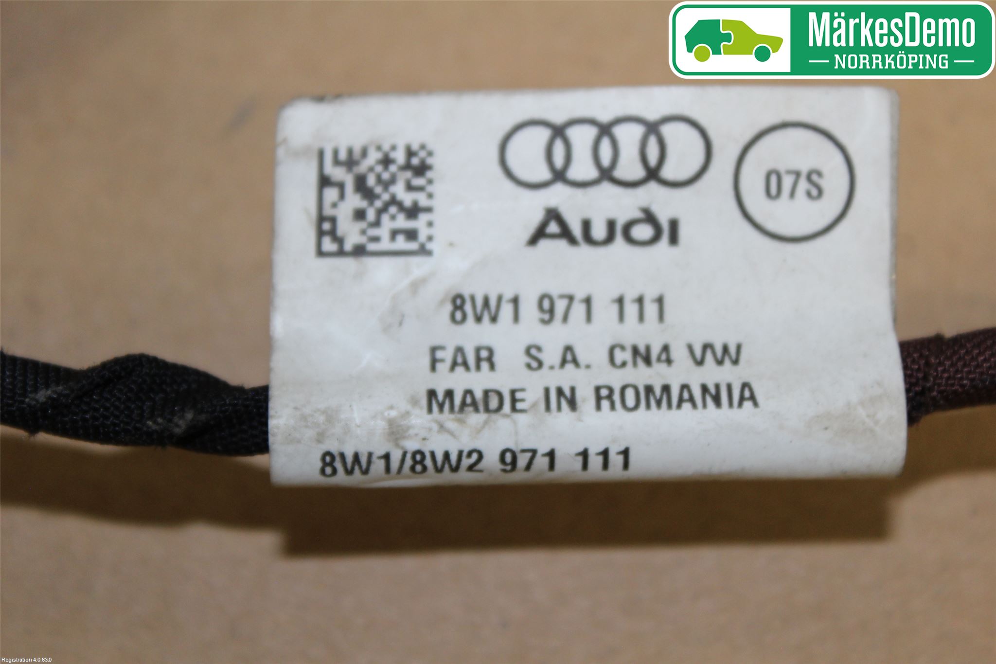 Audi A4/S4 B9 16-19 Kabelhärva