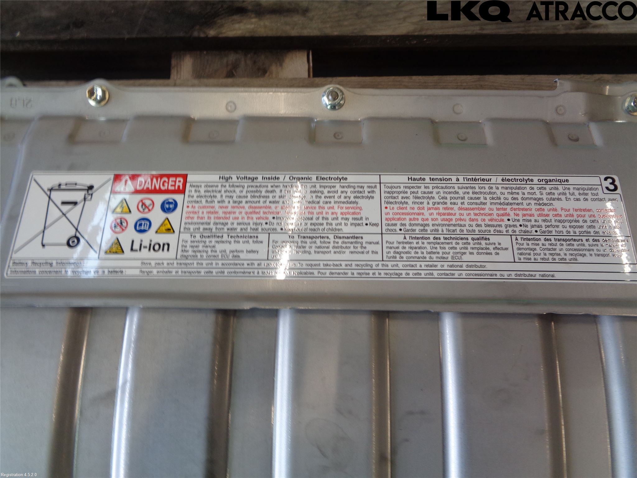 Toyota RAV4 19- Batteri Högspänning