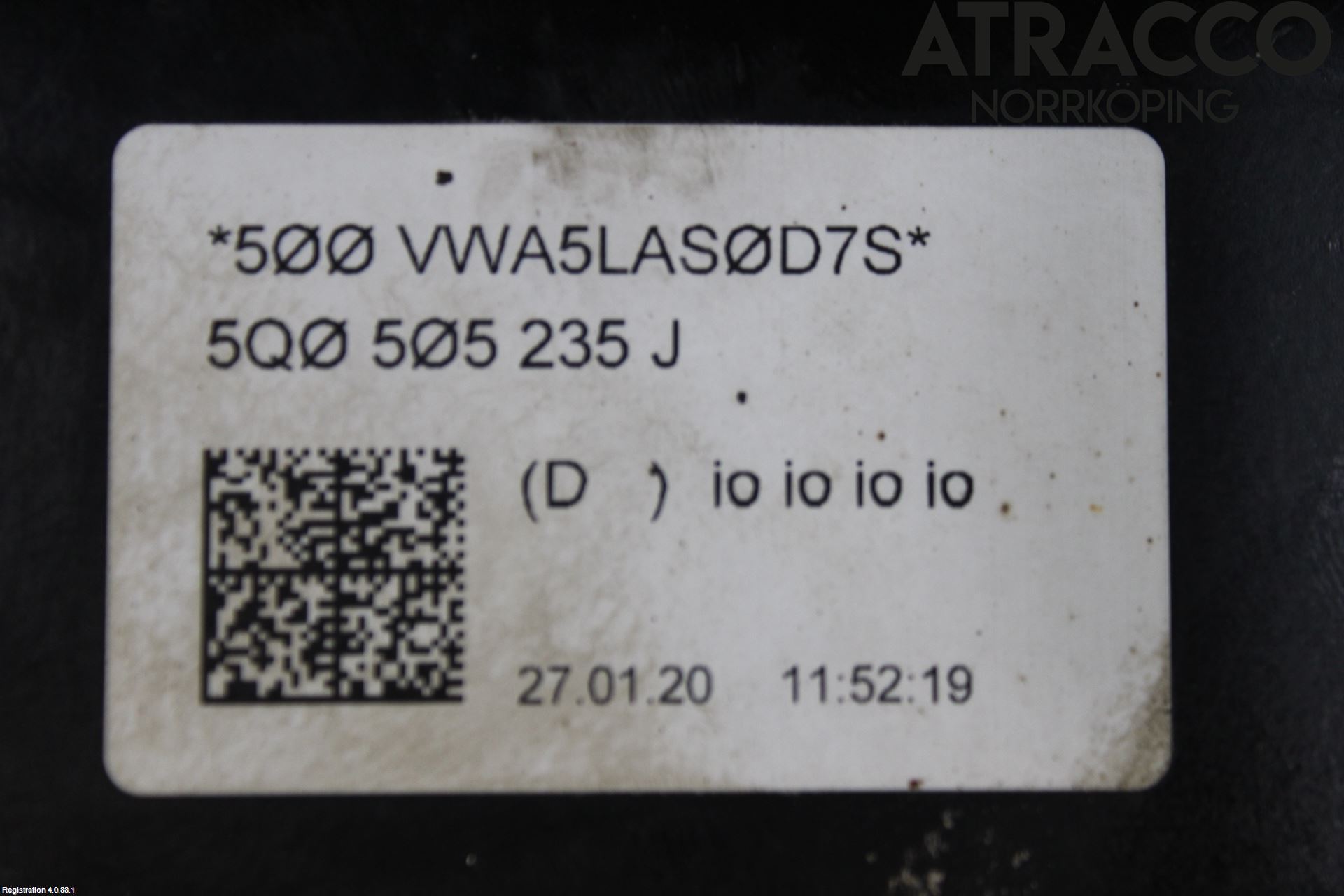 Skoda KODIAQ 17-24 Bakaxelbalk