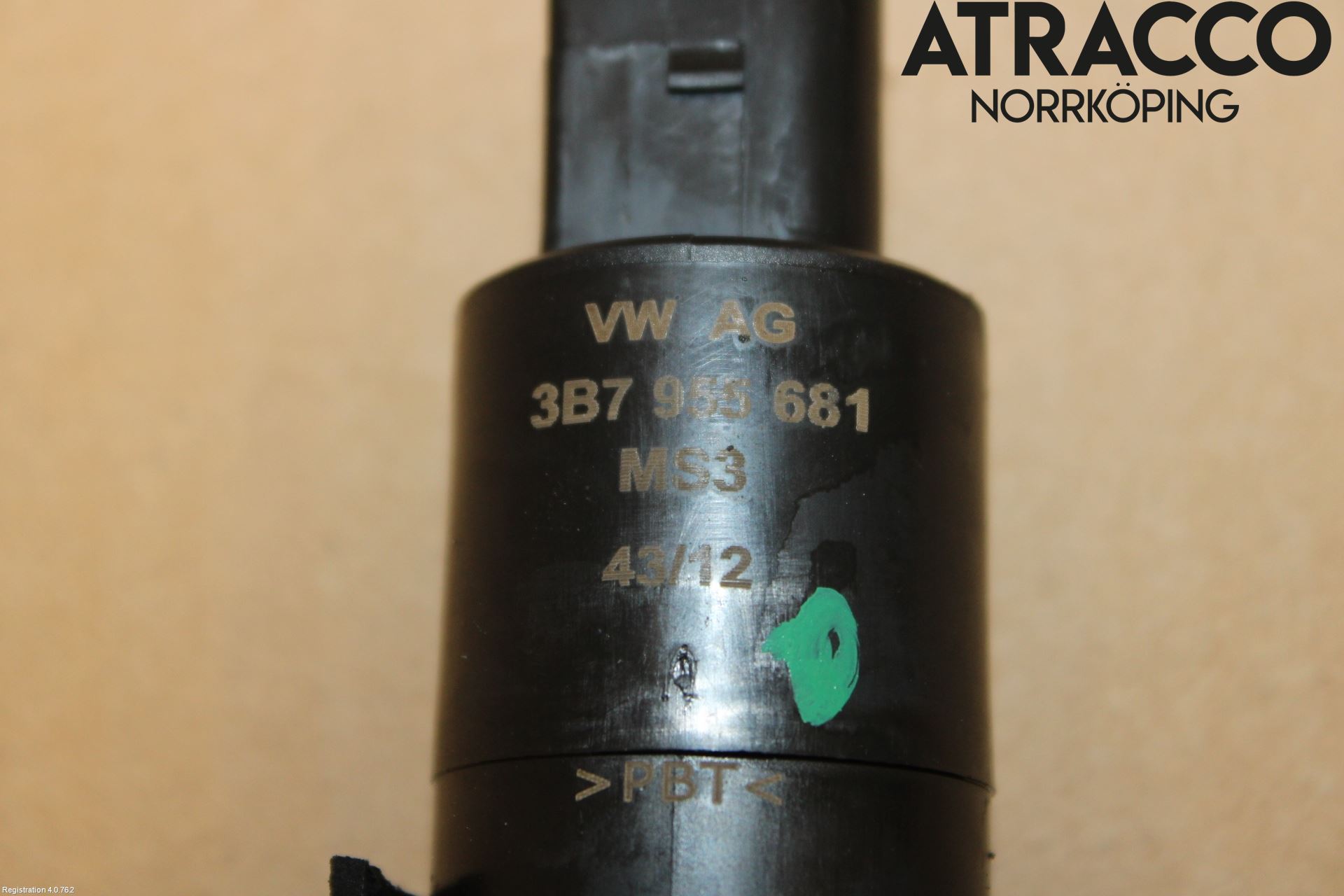 Volkswagen VW GOLF VI 09-13 Spolarpump Högtryck